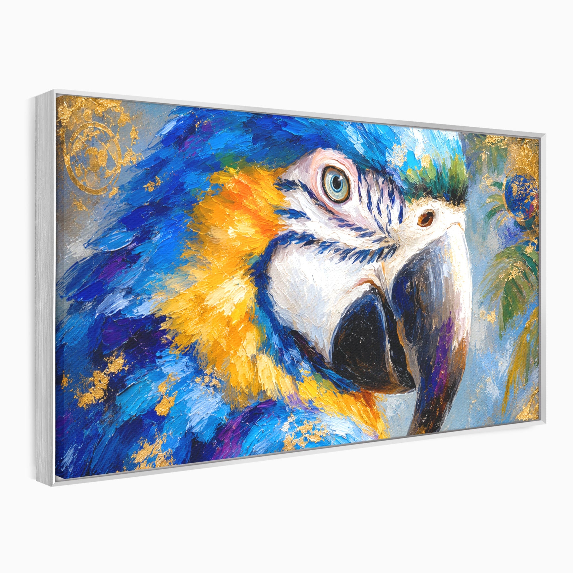 Tablou Canvas Premium LuxCanva® M1612, Papagal Exotic, Papagal, Exotic, Pasare, Living, Culori, Natura, Culori Vibrante