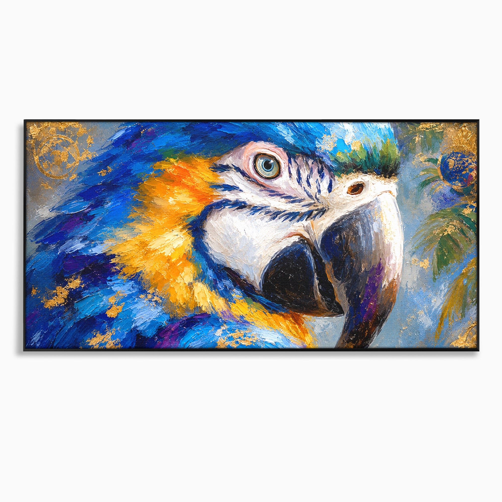 Tablou Canvas Premium LuxCanva® M1612, Papagal Exotic, Papagal, Exotic, Pasare, Living, Culori, Natura, Culori Vibrante