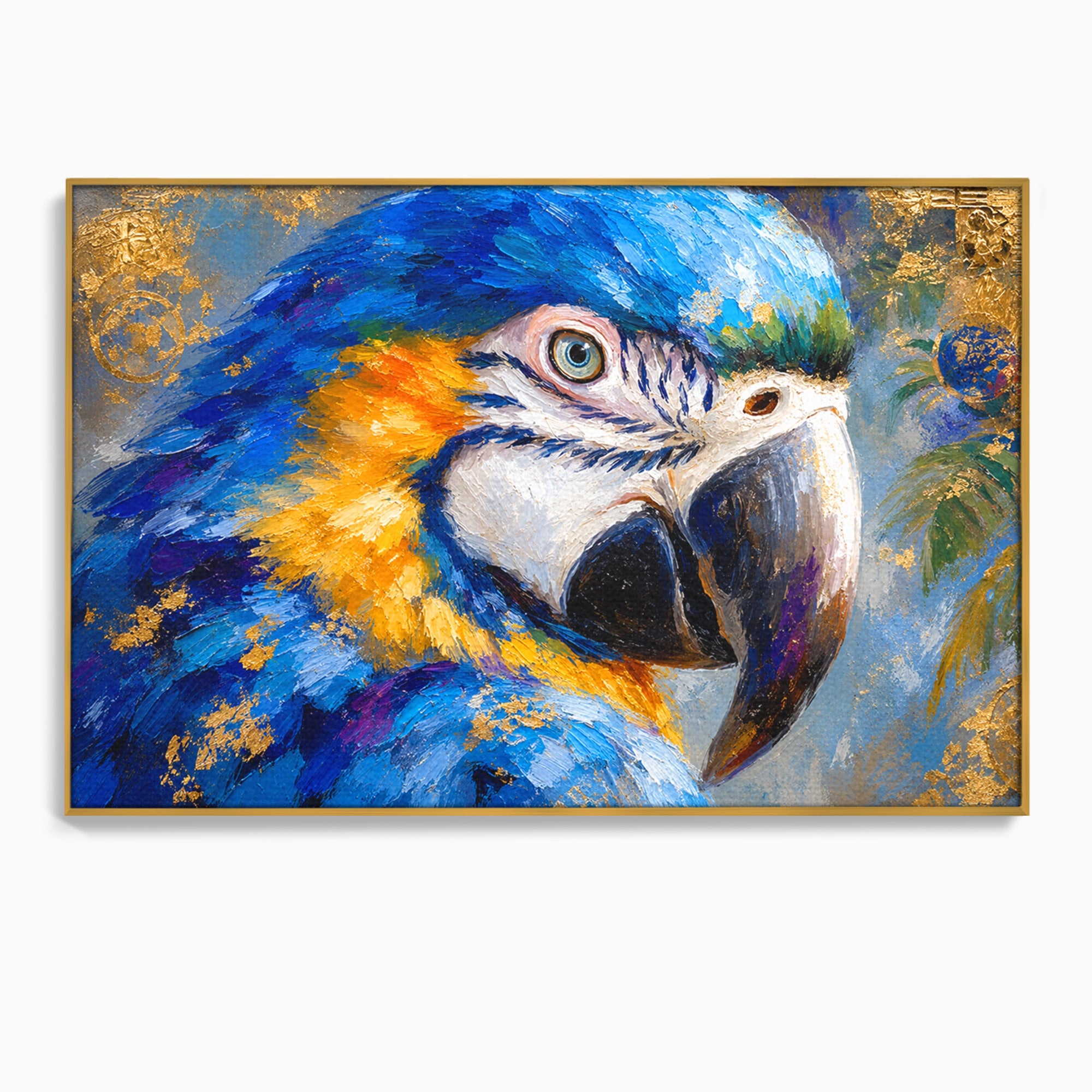 Tablou Canvas Premium LuxCanva® M1612, Papagal Exotic, Papagal, Exotic, Pasare, Living, Culori, Natura, Culori Vibrante