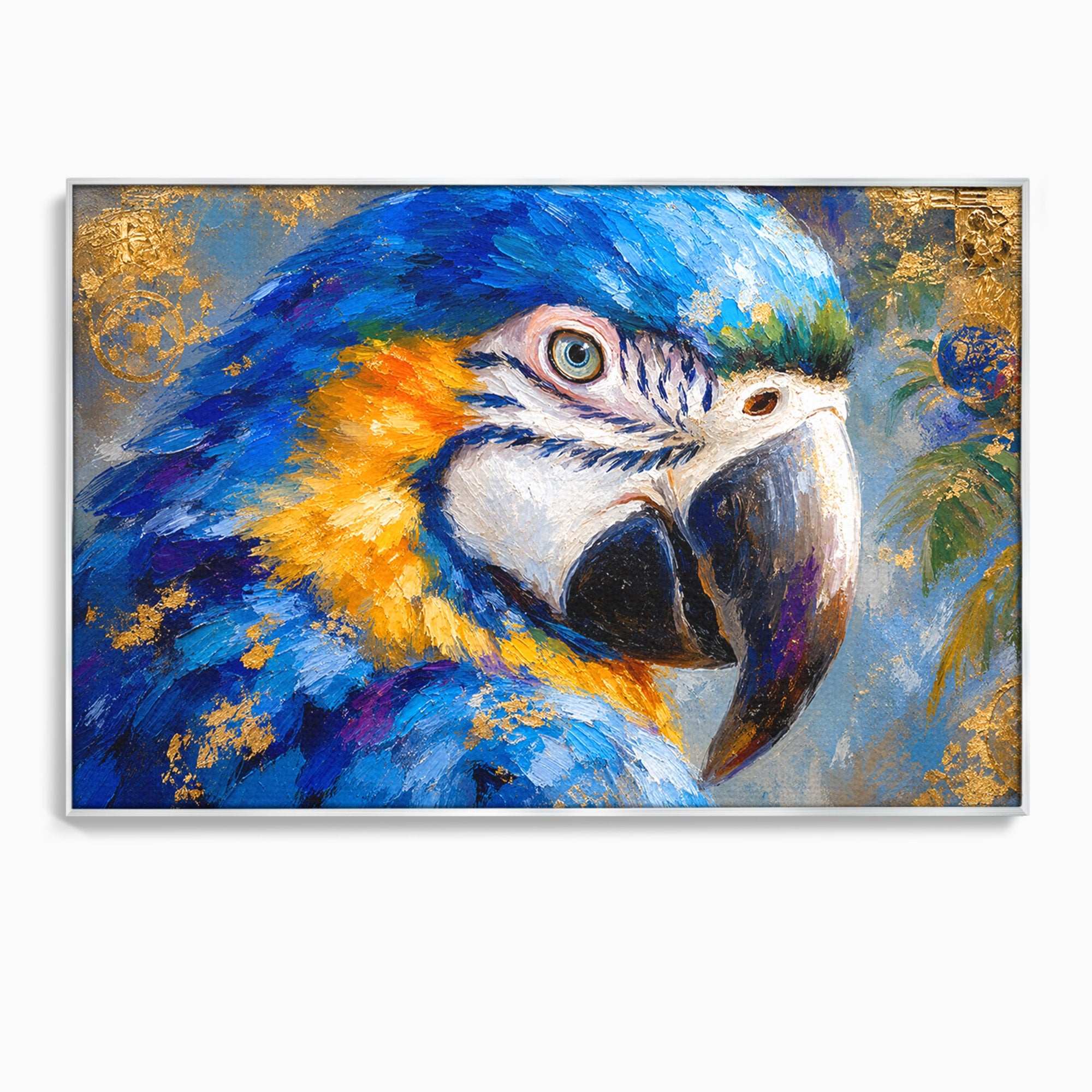 Tablou Canvas Premium LuxCanva® M1612, Papagal Exotic, Papagal, Exotic, Pasare, Living, Culori, Natura, Culori Vibrante