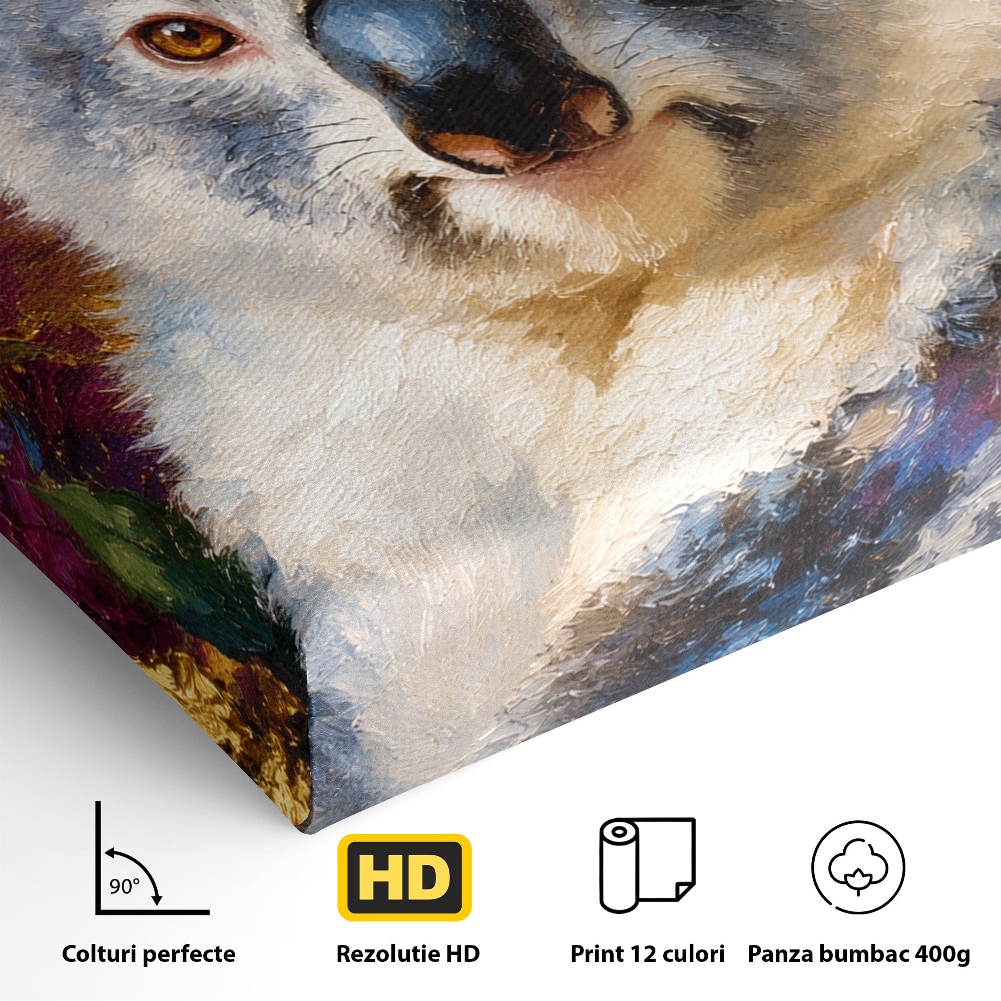 Tablou Canvas Premium LuxCanva® M1622, Portret De Koala, Koala, Portret, Animale, Natura, Living, Culori Vibrante