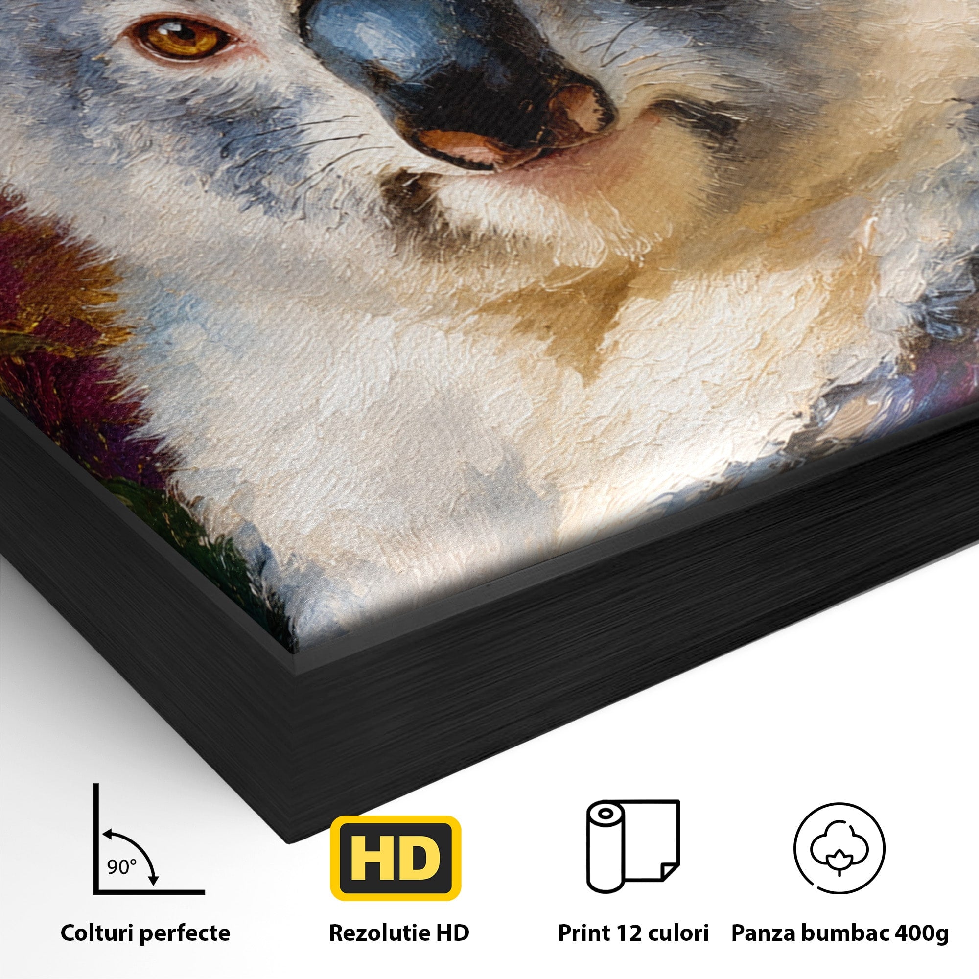 Tablou Canvas Premium LuxCanva® M1622, Portret De Koala, Koala, Portret, Animale, Natura, Living, Culori Vibrante