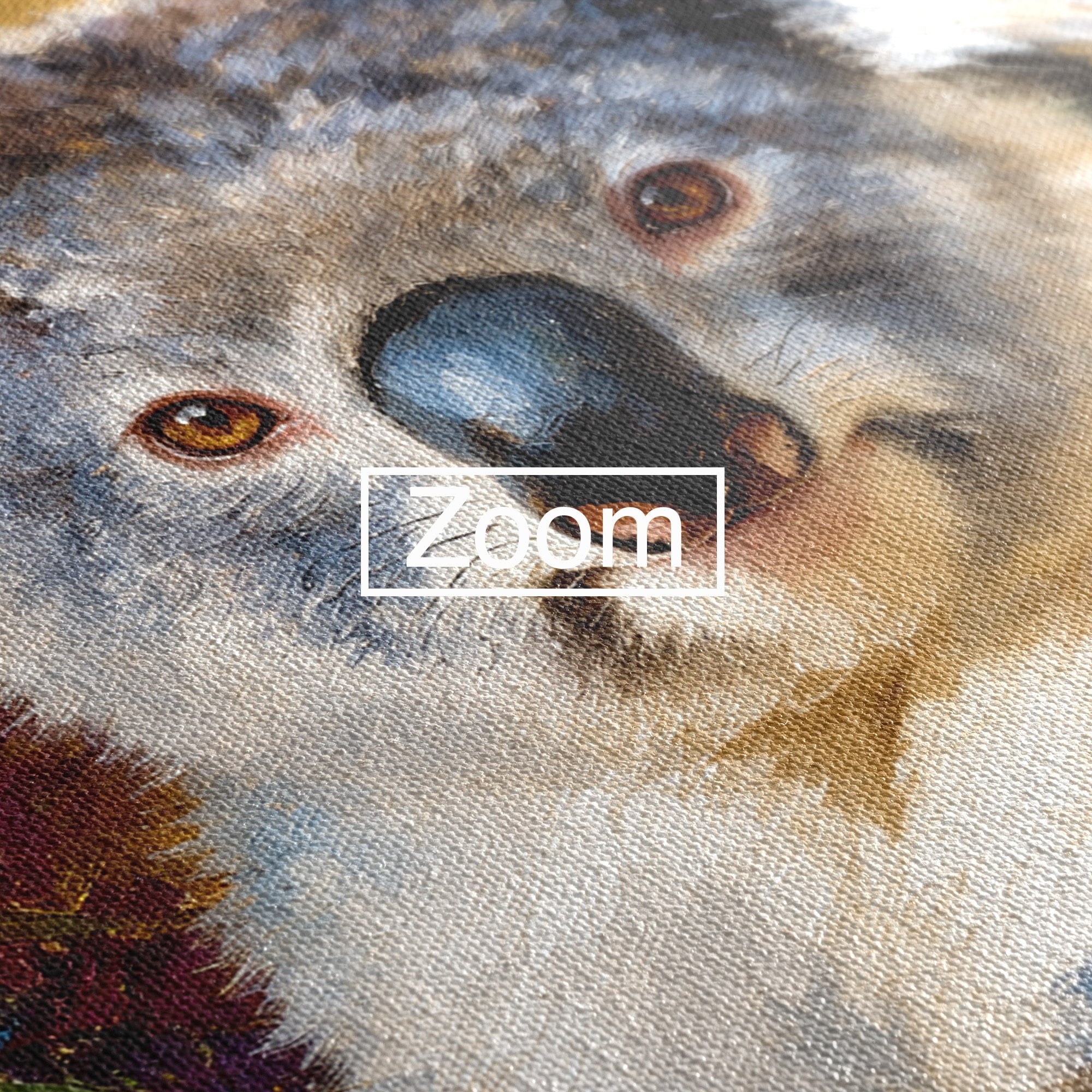 Tablou Canvas Premium LuxCanva® M1622, Portret De Koala, Koala, Portret, Animale, Natura, Living, Culori Vibrante