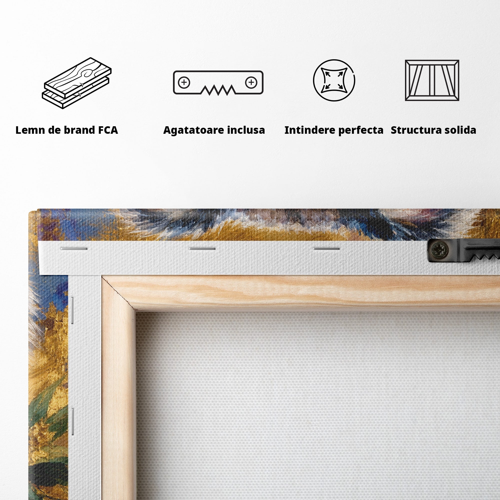 Tablou Canvas Premium LuxCanva® M1622, Portret De Koala, Koala, Portret, Animale, Natura, Living, Culori Vibrante