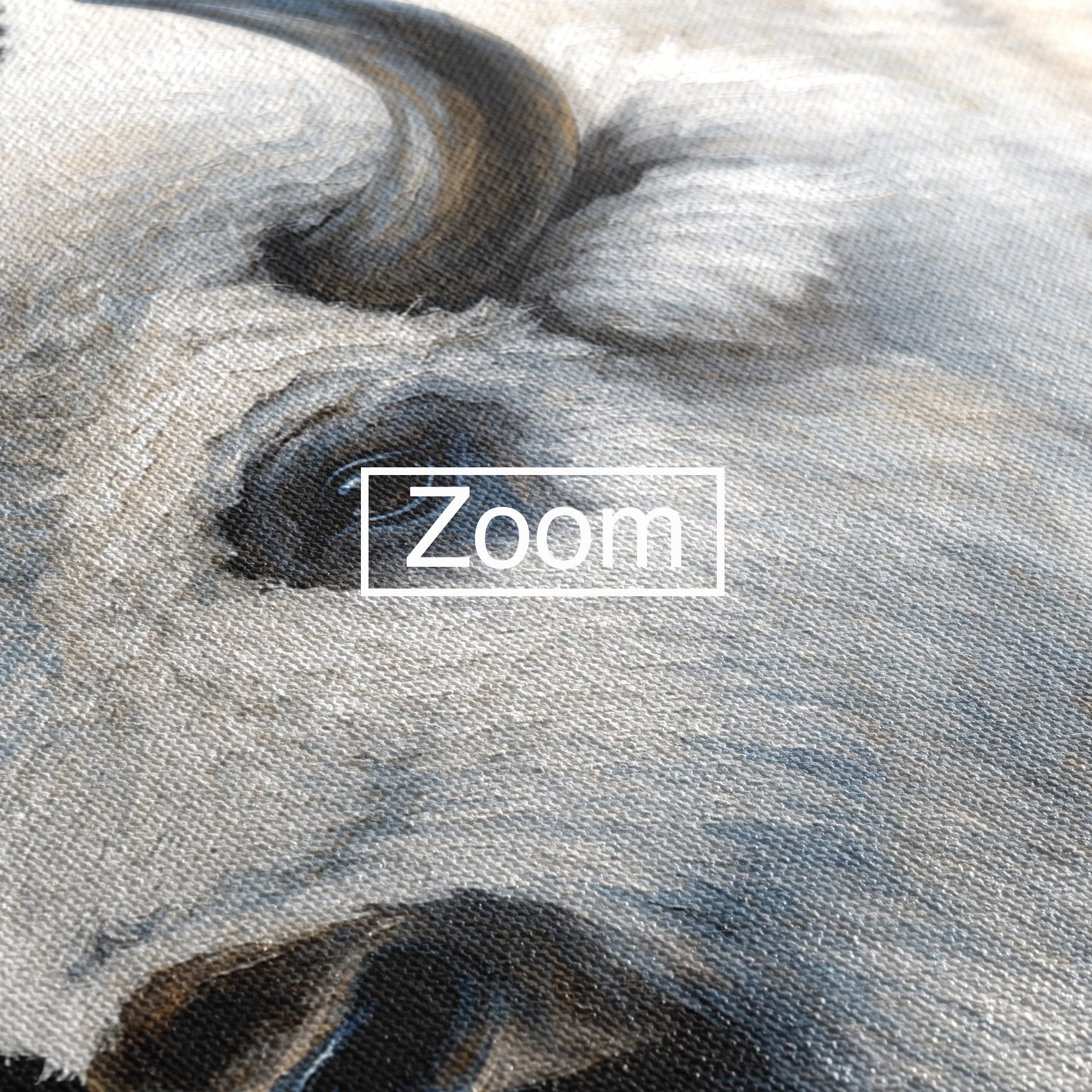 Tablou Canvas Premium LuxCanva® M1625, Bizon Alb Regal, Bizon, Animale, Portret, Salbaticie, Living, Culori Vibrante