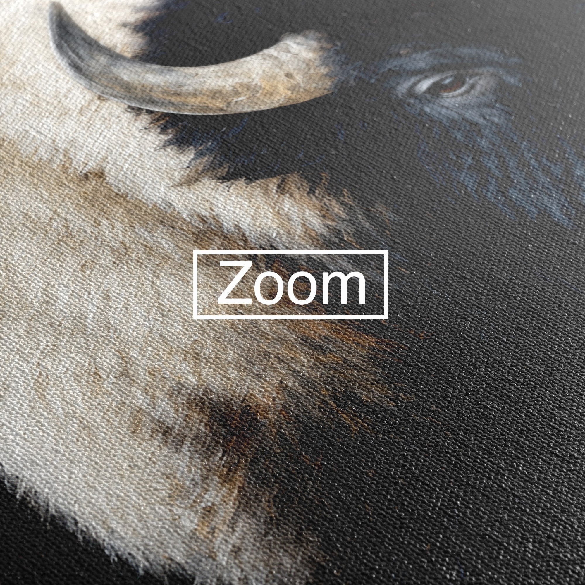 Tablou Canvas Premium LuxCanva® M1626, Bizonul Majestic, Bizon, Animale, Natura, Living, Dormitor, Culori Vibrante