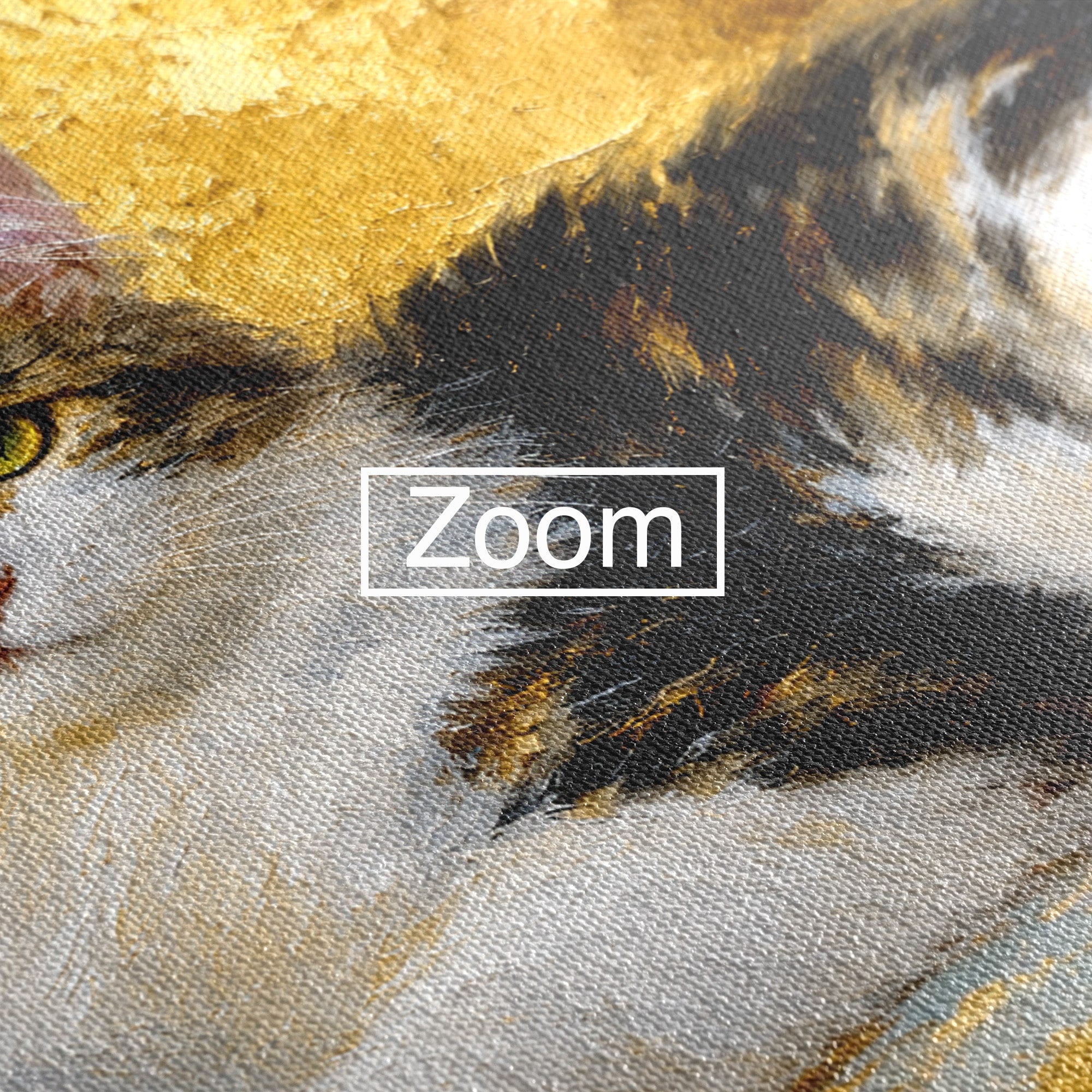 Tablou Canvas Premium LuxCanva® M1627, Pisica Eleganta, Pisica, Animale, Living, Natura, Relaxare, Culori Vibrante