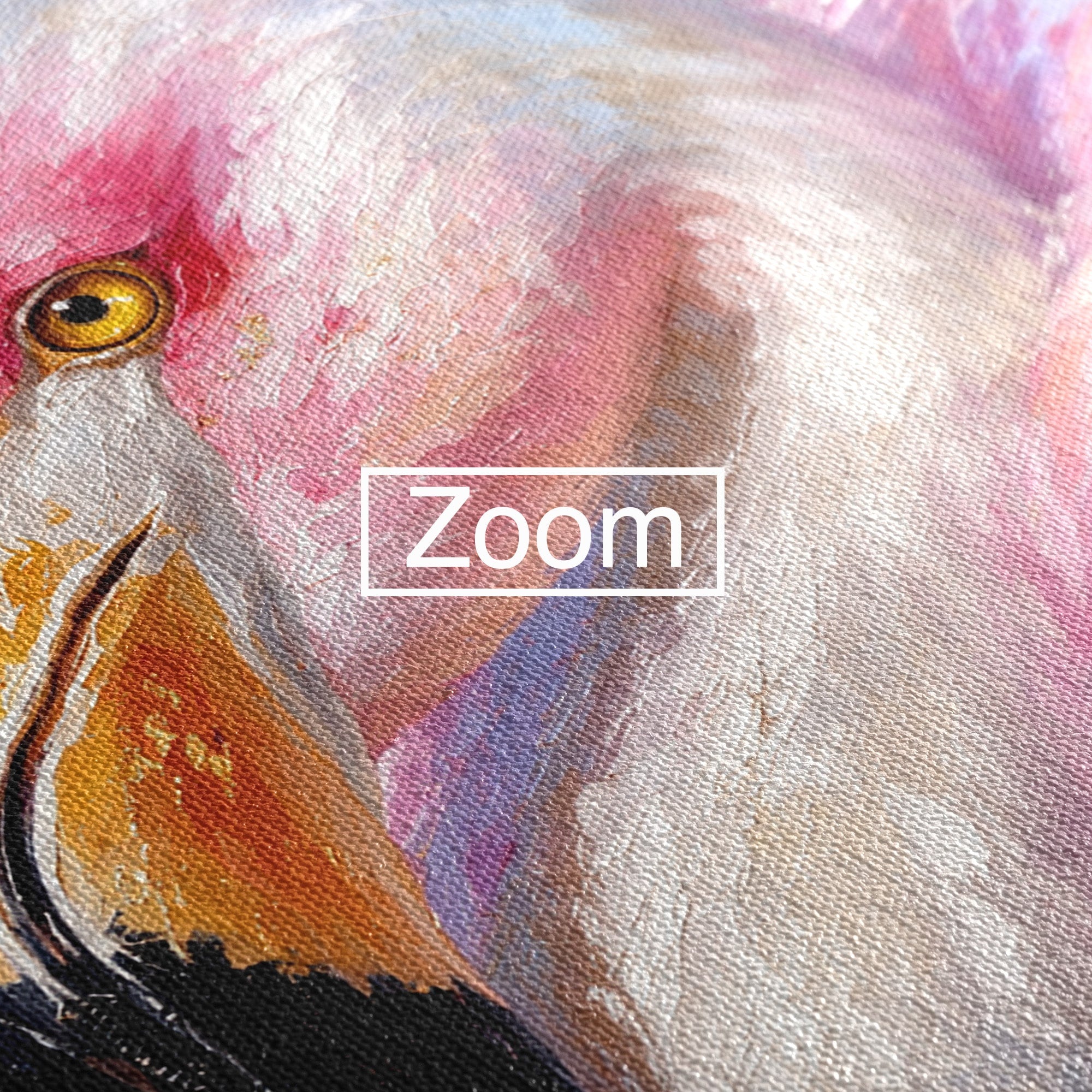 Tablou Canvas Premium LuxCanva® M1635, Flamingo Regal, Flamingo, Pasare, Natura, Exotic, Living, Culori Vibrante