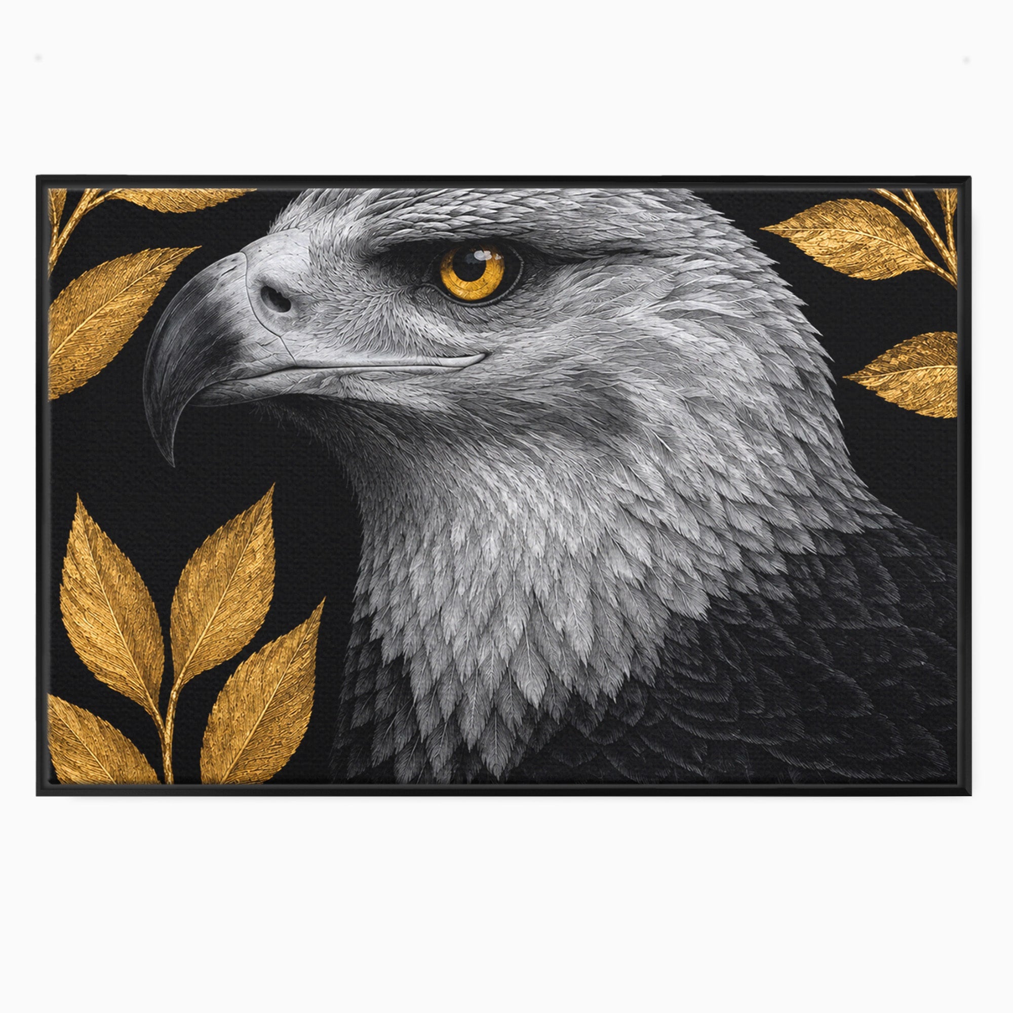 Tablou Canvas Premium LuxCanva® M1662, Vultur Regal, Vultur, Natura, Eleganta, Living, Birou, Culori Vibrante