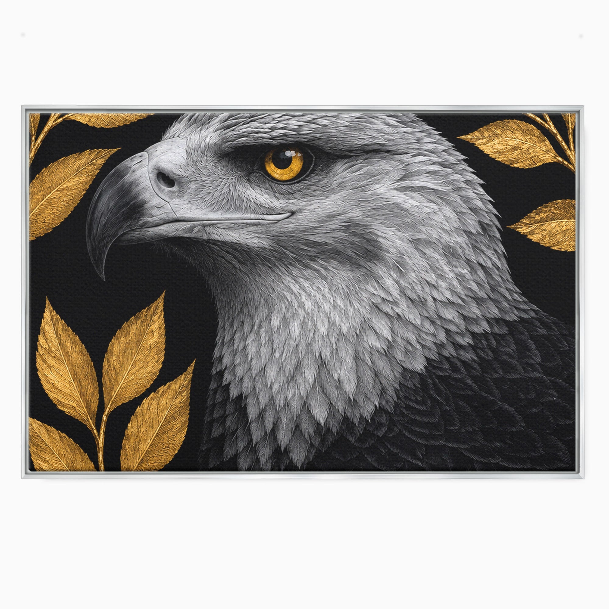 Tablou Canvas Premium LuxCanva® M1662, Vultur Regal, Vultur, Natura, Eleganta, Living, Birou, Culori Vibrante