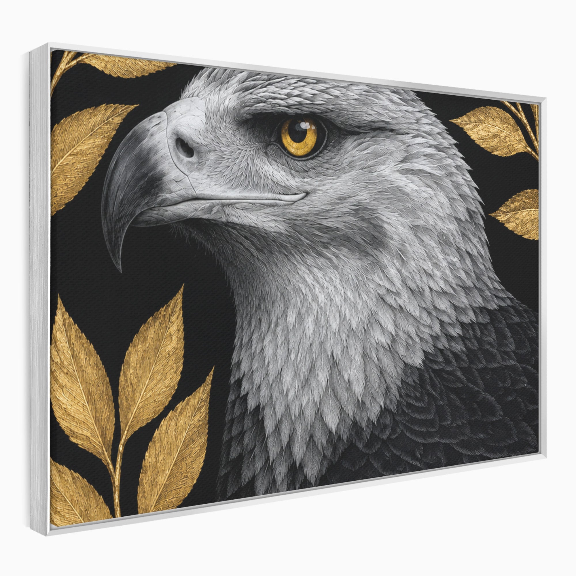 Tablou Canvas Premium LuxCanva® M1662, Vultur Regal, Vultur, Natura, Eleganta, Living, Birou, Culori Vibrante