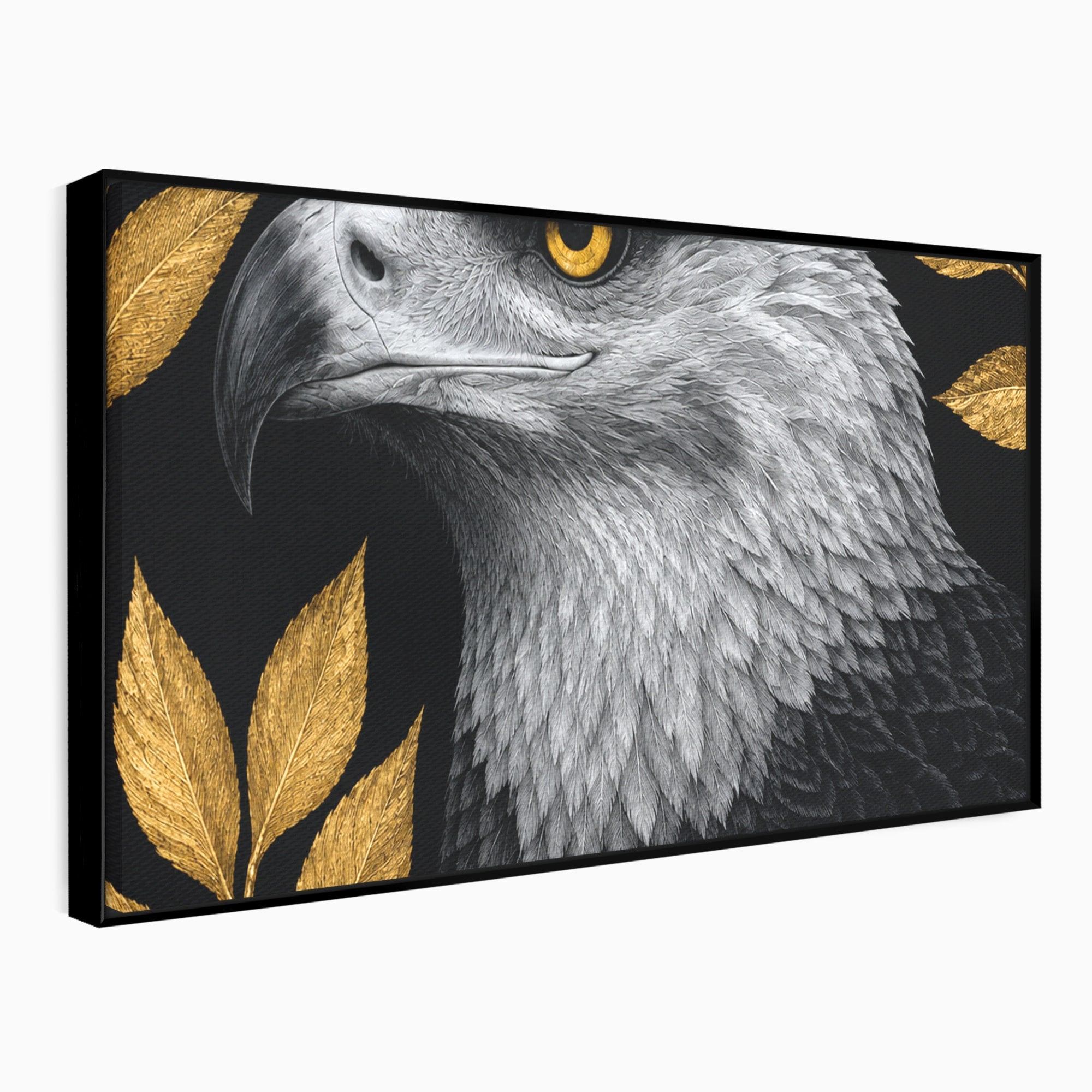 Tablou Canvas Premium LuxCanva® M1662, Vultur Regal, Vultur, Natura, Eleganta, Living, Birou, Culori Vibrante