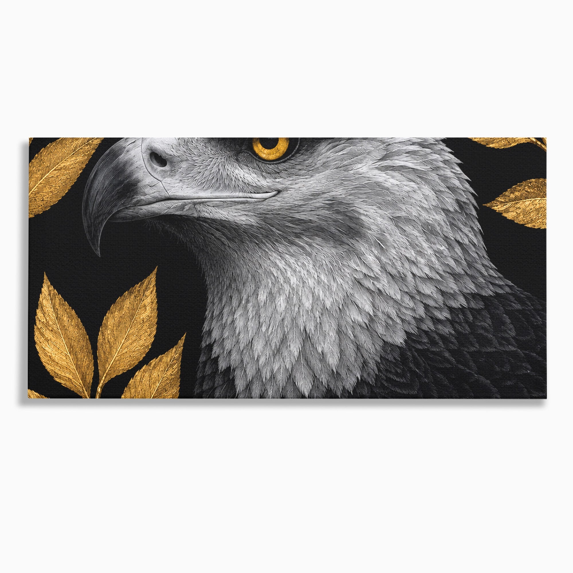 Tablou Canvas Premium LuxCanva® M1662, Vultur Regal, Vultur, Natura, Eleganta, Living, Birou, Culori Vibrante