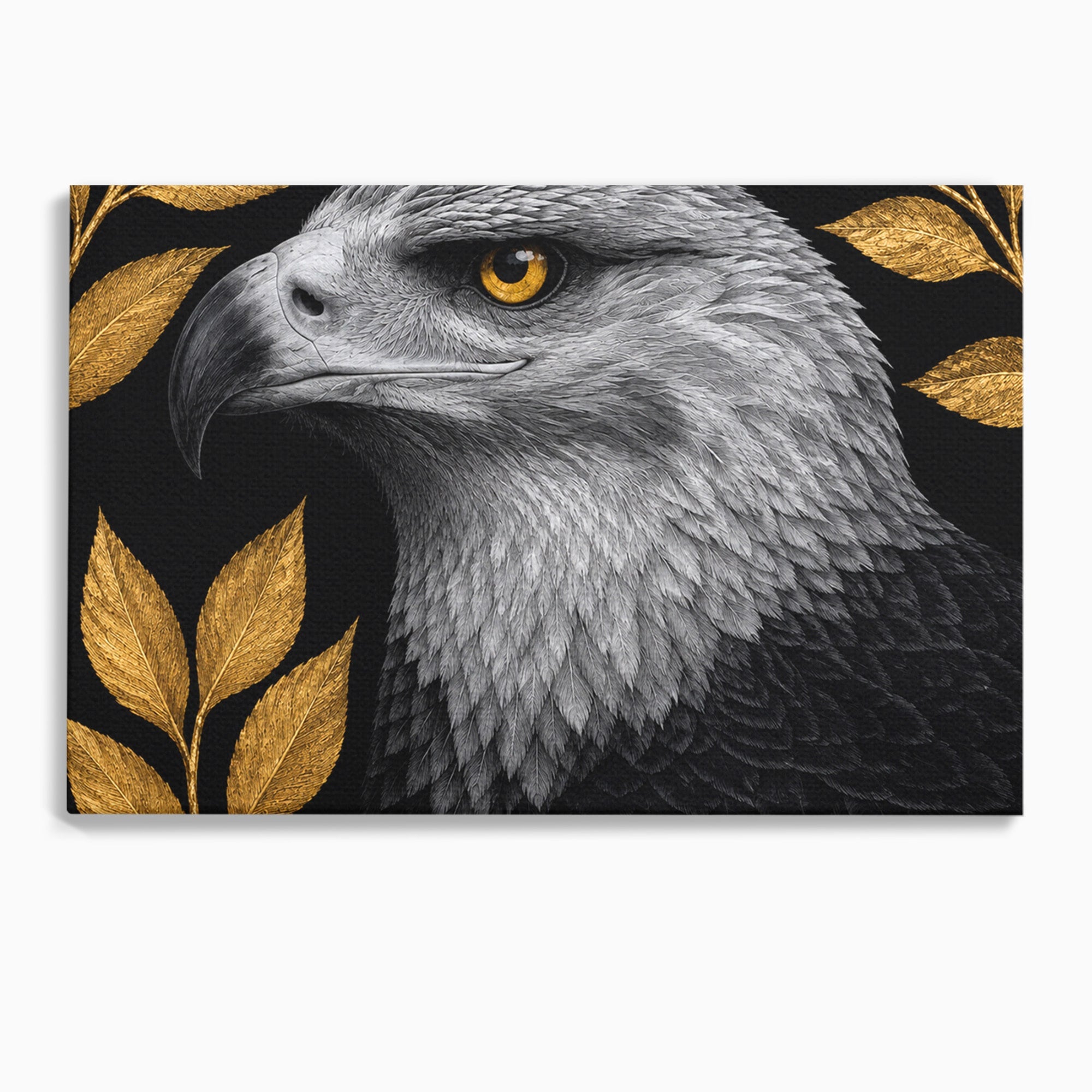 Tablou Canvas Premium LuxCanva® M1662, Vultur Regal, Vultur, Natura, Eleganta, Living, Birou, Culori Vibrante
