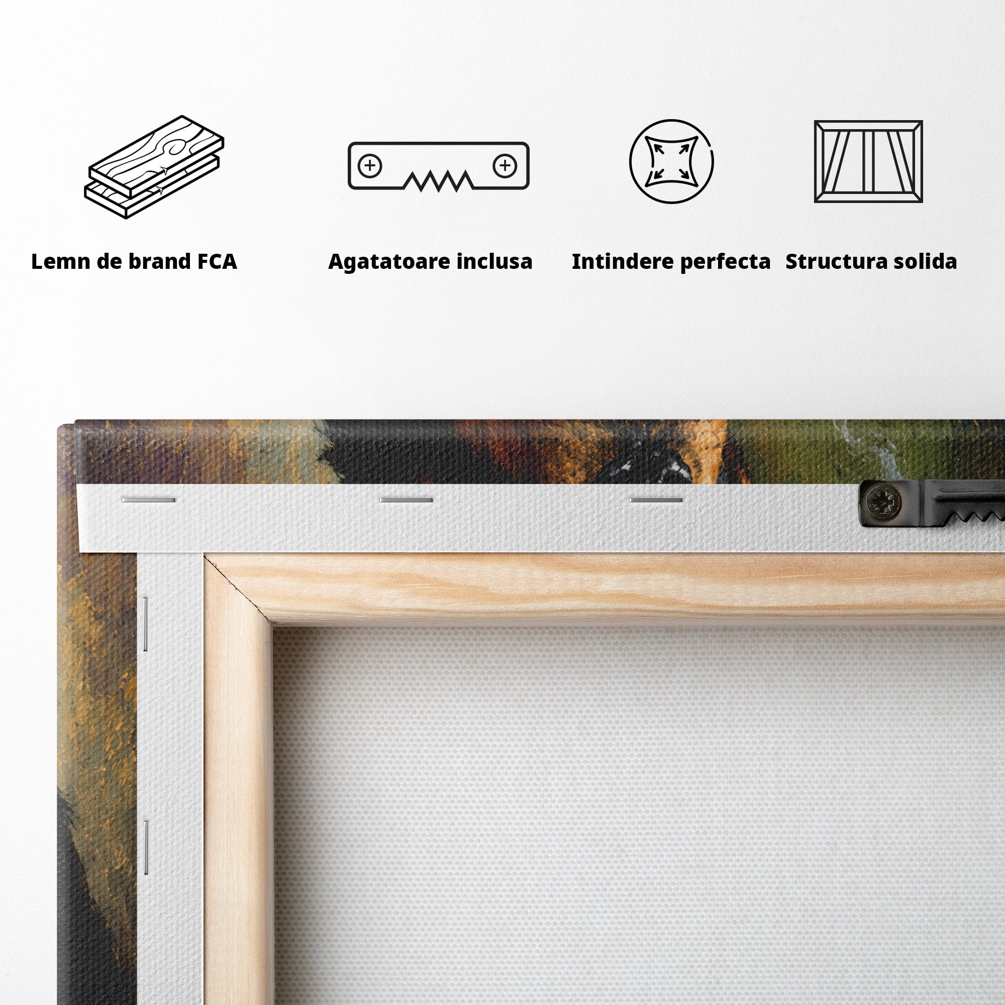 Tablou Canvas Premium LuxCanva® M1672, Caine Cu Palarie Si Bere, Caine, Palarie, Bere, Umor, Animale, Living, Bar, Culori Vibrante