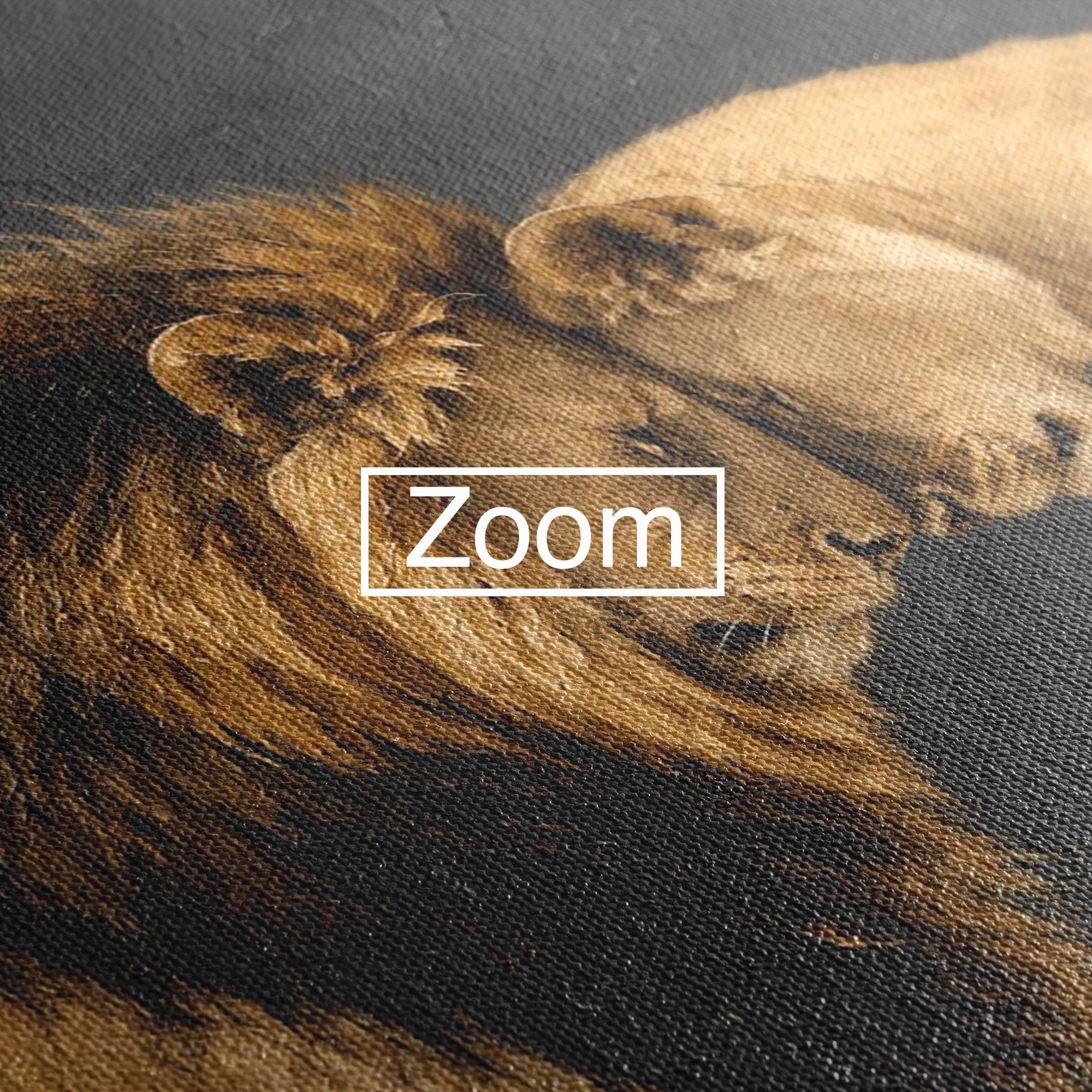 Tablou Canvas Premium LuxCanva® M1677, Leii Indragostiti, Leu, Dragoste, Wildlife, Dormitor, Living, Culori Vibrante