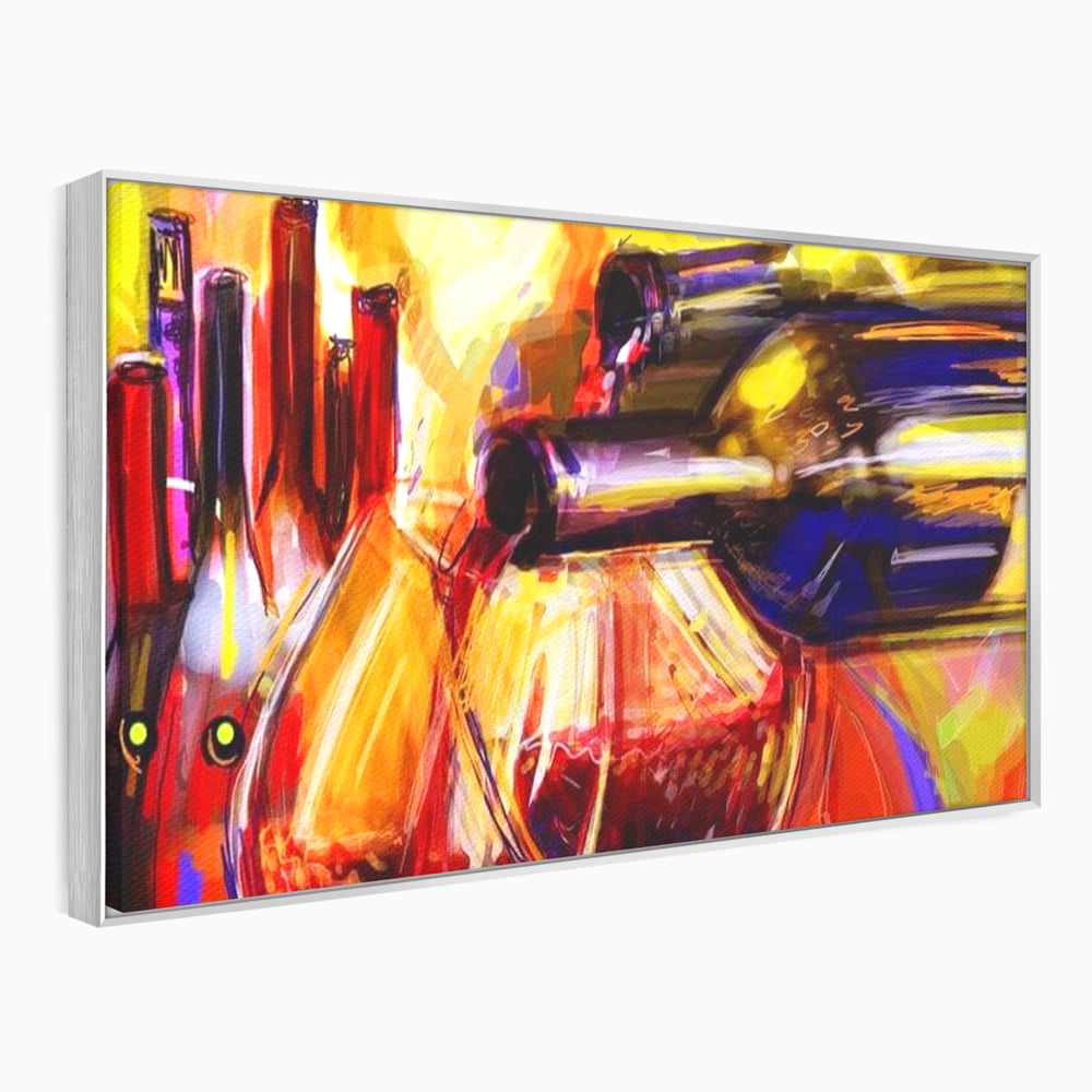 Tablou Canvas Premium, LuxCanva® N1012, Culorile Cramei, Arta Abstracta, Pictura, Culori Vibrante, Sticle, Pahare, Vin Rosu, Bautura, Pub, Lounge, Bar, Restaurant, Bucatarie