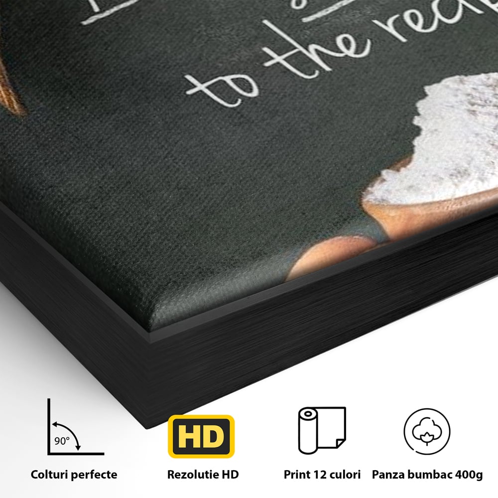 Leinwand Premium Canvas Wall Art, LuxCanva® N1018, Rezepte aus dem Herzen, Gastronomie, Kochen, Zitat, Lebensmittel, Zutaten, Mehl, Kulinarische Kunst, Rustikal, Gemütlich, Motivierend, Restaurant, Küche