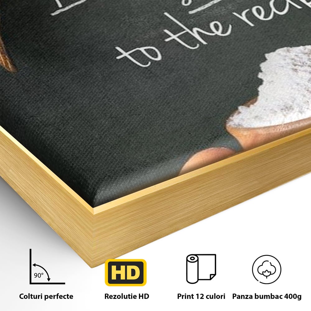 Leinwand Premium Canvas Wall Art, LuxCanva® N1018, Rezepte aus dem Herzen, Gastronomie, Kochen, Zitat, Lebensmittel, Zutaten, Mehl, Kulinarische Kunst, Rustikal, Gemütlich, Motivierend, Restaurant, Küche