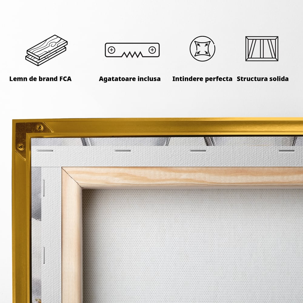 Tablou Canvas Premium, LuxCanva® N1022, Aur si Rubin, Vin Rosu, Bautura, Pahare, Auriu, Lux, Rafinament, Romantic, Modern, Pereche, Intalnire, Pub, Lounge, Bar, Restaurant, Bucatarie