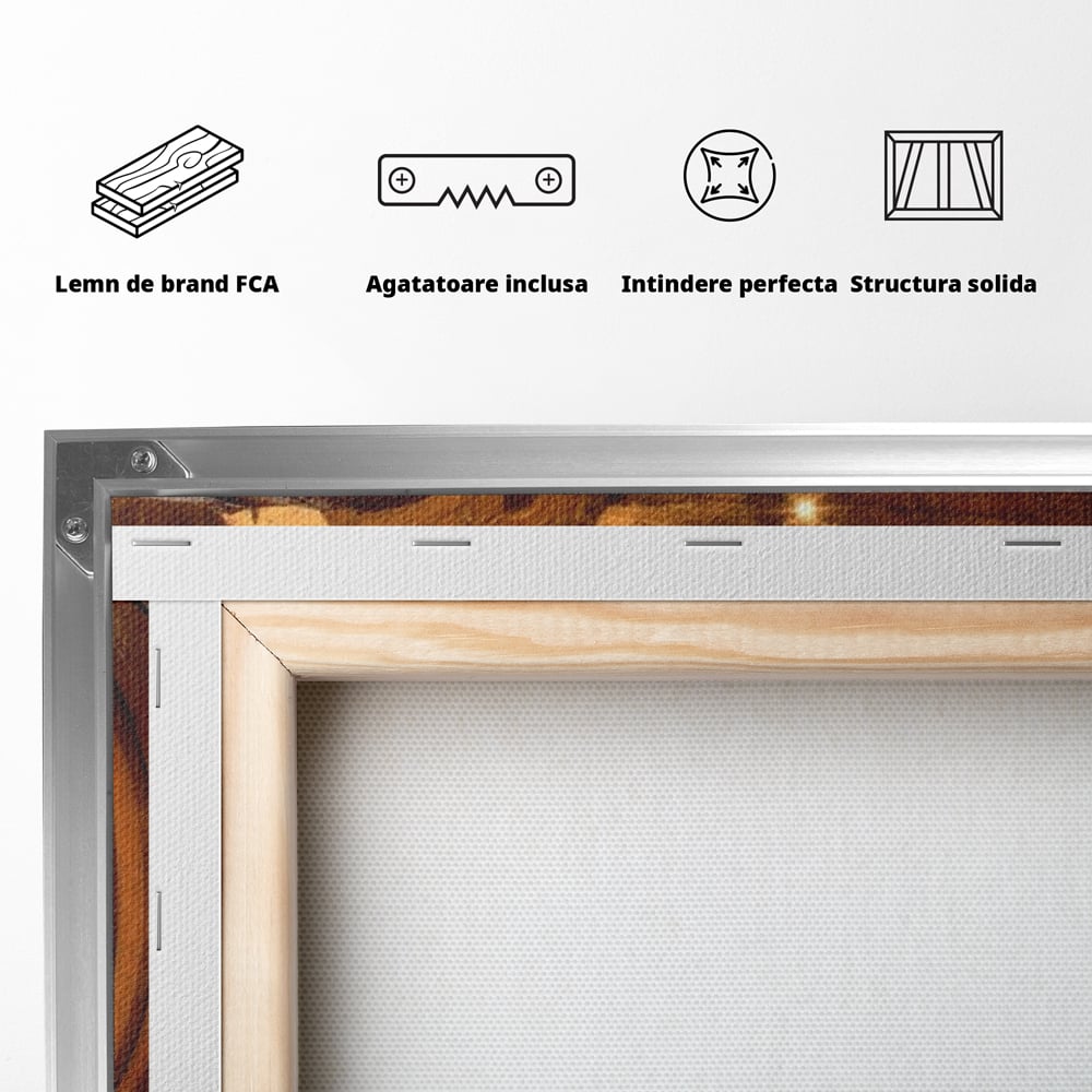 Leinwand Wandkunst Canvas Premium, LuxCanva® N1023, Verborgener Schatz, Keller, Fässer, Holz, Rustikal, Wein, Trinken, Tradition, Weinkeller, Alt, Verkostung, Kneipe, Lounge, Bar, Restaurant, Küche