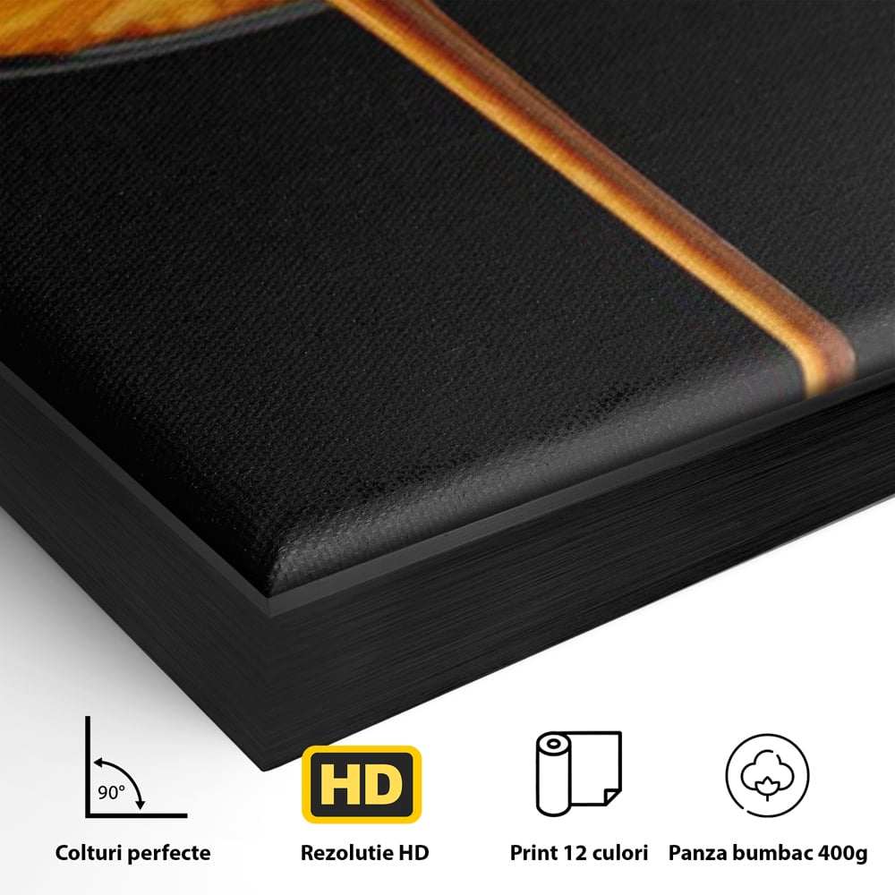Tablou Canvas Premium, LuxCanva® N1030, Magia Espresso, Cafea, Barista, Prospetime, Aroma, Crema, Gust, Energie, Dimineata, Aparat, Rasfat, Pub, Bar, Lounge, Restaurant, Bucatarie
