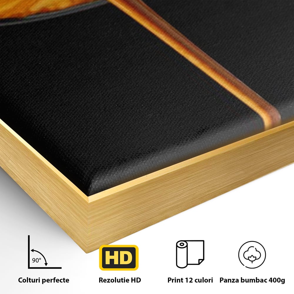 Tablou Canvas Premium, LuxCanva® N1030, Magia Espresso, Cafea, Barista, Prospetime, Aroma, Crema, Gust, Energie, Dimineata, Aparat, Rasfat, Pub, Bar, Lounge, Restaurant, Bucatarie