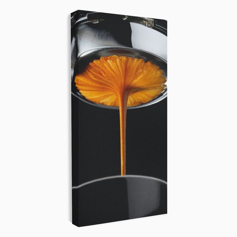 Tablou Canvas Premium, LuxCanva® N1030, Magia Espresso, Cafea, Barista, Prospetime, Aroma, Crema, Gust, Energie, Dimineata, Aparat, Rasfat, Pub, Bar, Lounge, Restaurant, Bucatarie