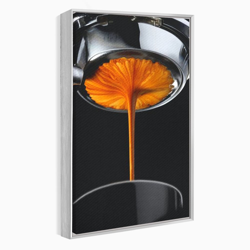Tablou Canvas Premium, LuxCanva® N1030, Magia Espresso, Cafea, Barista, Prospetime, Aroma, Crema, Gust, Energie, Dimineata, Aparat, Rasfat, Pub, Bar, Lounge, Restaurant, Bucatarie