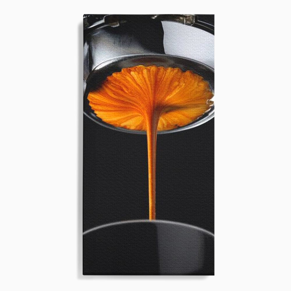 Tablou Canvas Premium, LuxCanva® N1030, Magia Espresso, Cafea, Barista, Prospetime, Aroma, Crema, Gust, Energie, Dimineata, Aparat, Rasfat, Pub, Bar, Lounge, Restaurant, Bucatarie