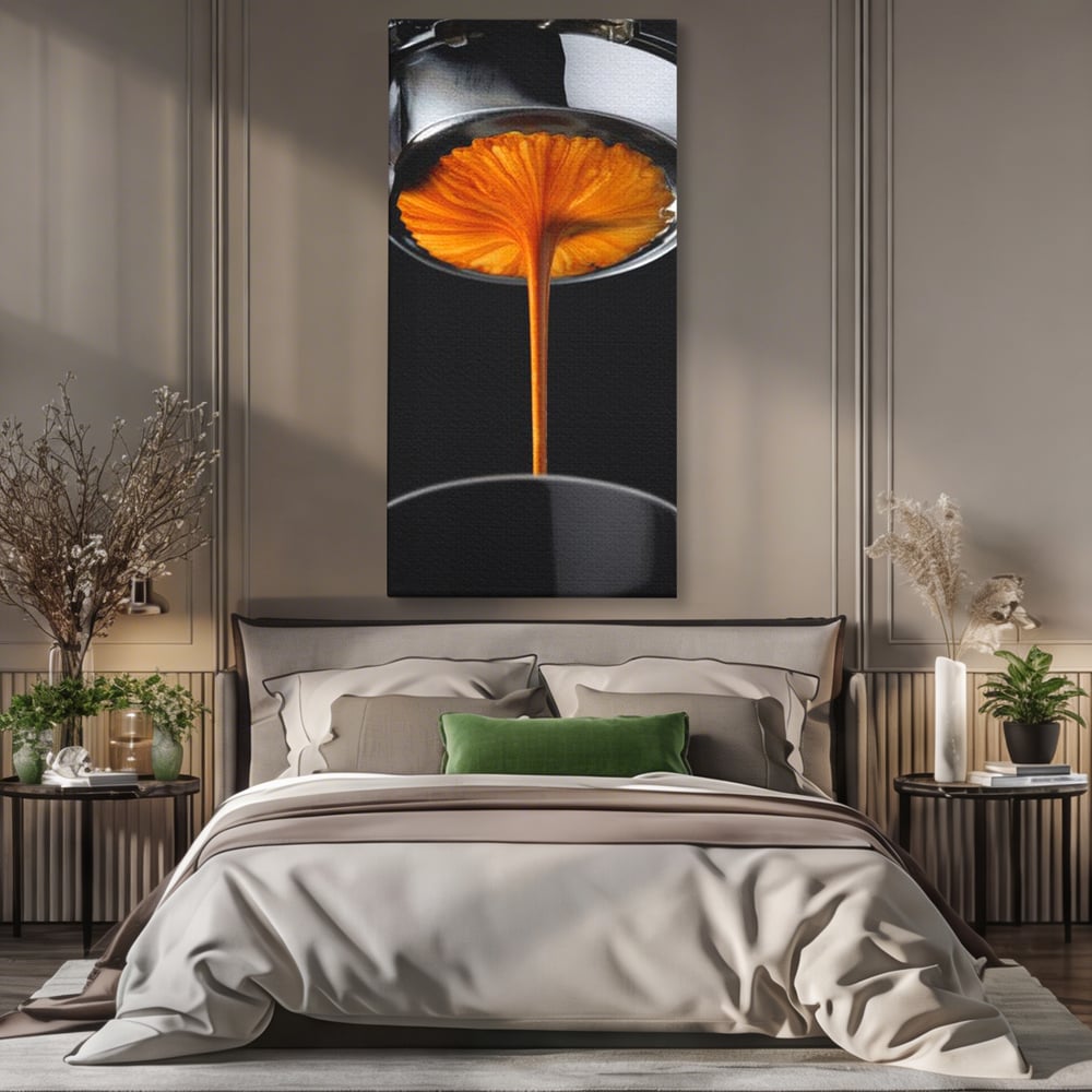 Tablou Canvas Premium, LuxCanva® N1030, Magia Espresso, Cafea, Barista, Prospetime, Aroma, Crema, Gust, Energie, Dimineata, Aparat, Rasfat, Pub, Bar, Lounge, Restaurant, Bucatarie