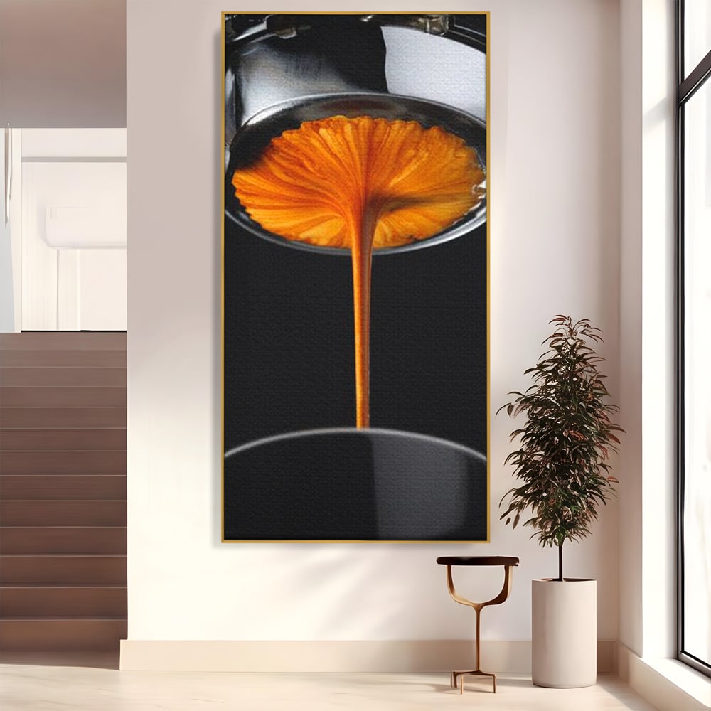 Tablou Canvas Premium, LuxCanva® N1030, Magia Espresso, Cafea, Barista, Prospetime, Aroma, Crema, Gust, Energie, Dimineata, Aparat, Rasfat, Pub, Bar, Lounge, Restaurant, Bucatarie