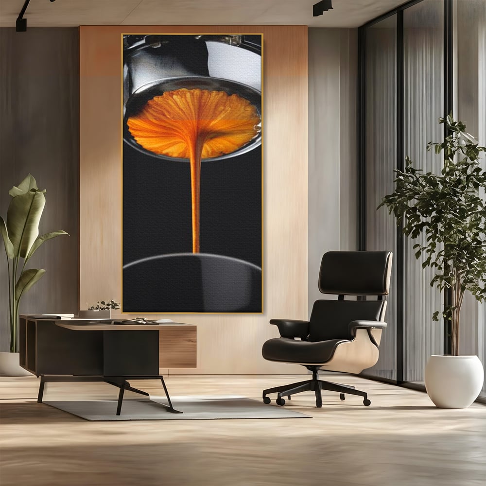 Tablou Canvas Premium, LuxCanva® N1030, Magia Espresso, Cafea, Barista, Prospetime, Aroma, Crema, Gust, Energie, Dimineata, Aparat, Rasfat, Pub, Bar, Lounge, Restaurant, Bucatarie