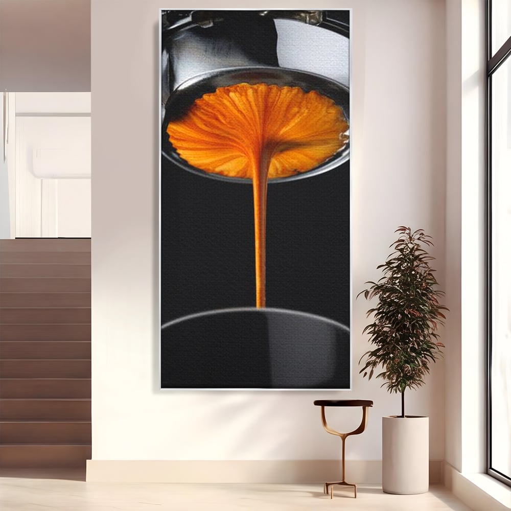 Tablou Canvas Premium, LuxCanva® N1030, Magia Espresso, Cafea, Barista, Prospetime, Aroma, Crema, Gust, Energie, Dimineata, Aparat, Rasfat, Pub, Bar, Lounge, Restaurant, Bucatarie