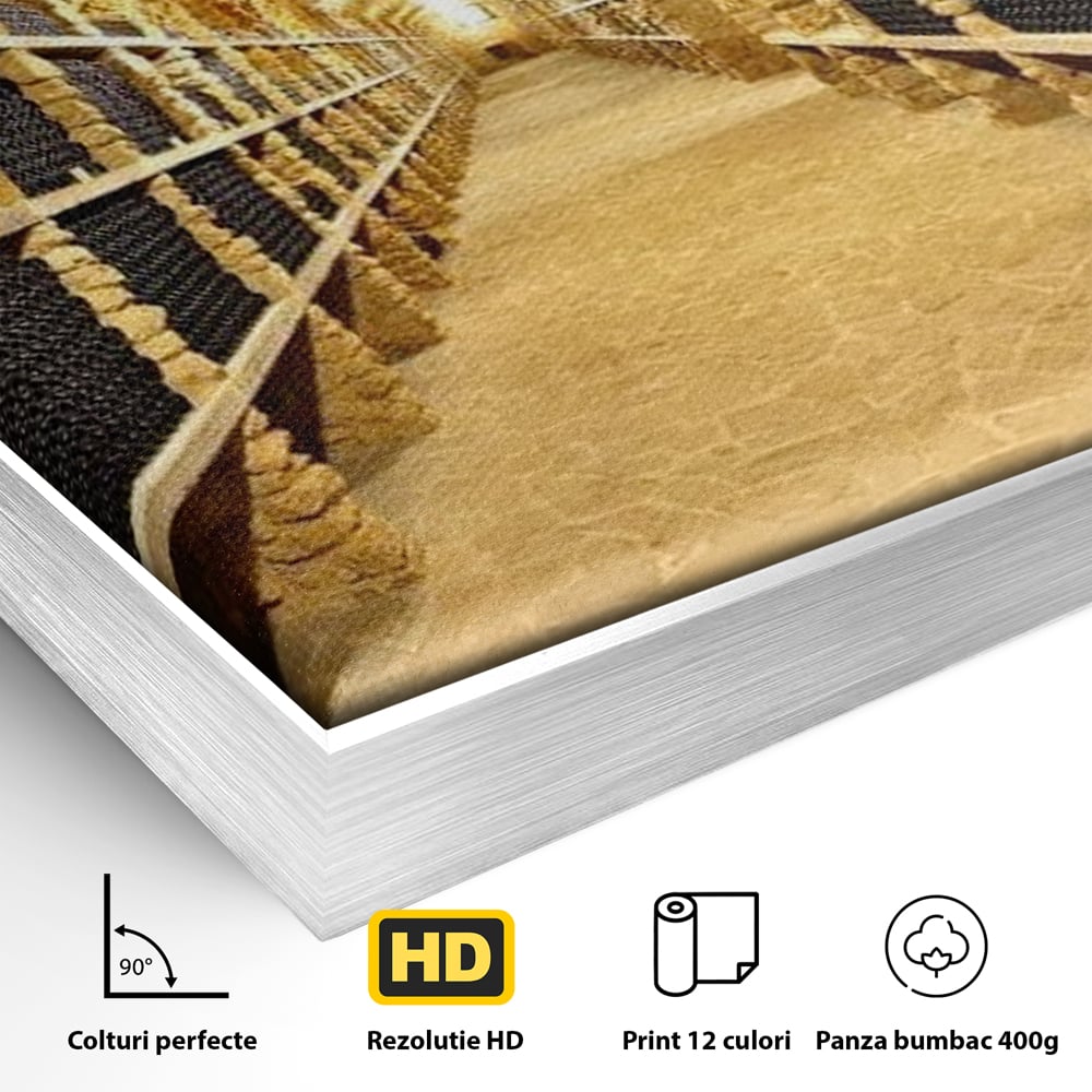 Leinwand Premium Canvas Wall Art, LuxCanva® N1035, Geschmacksarchiv, Weinarchiv, Weinkeller, Wein, Flaschen, trinken, Tunnel, Keller, unterirdisch, traditionell, Verkostung, Kneipe, Bar, Restaurant, Küche
