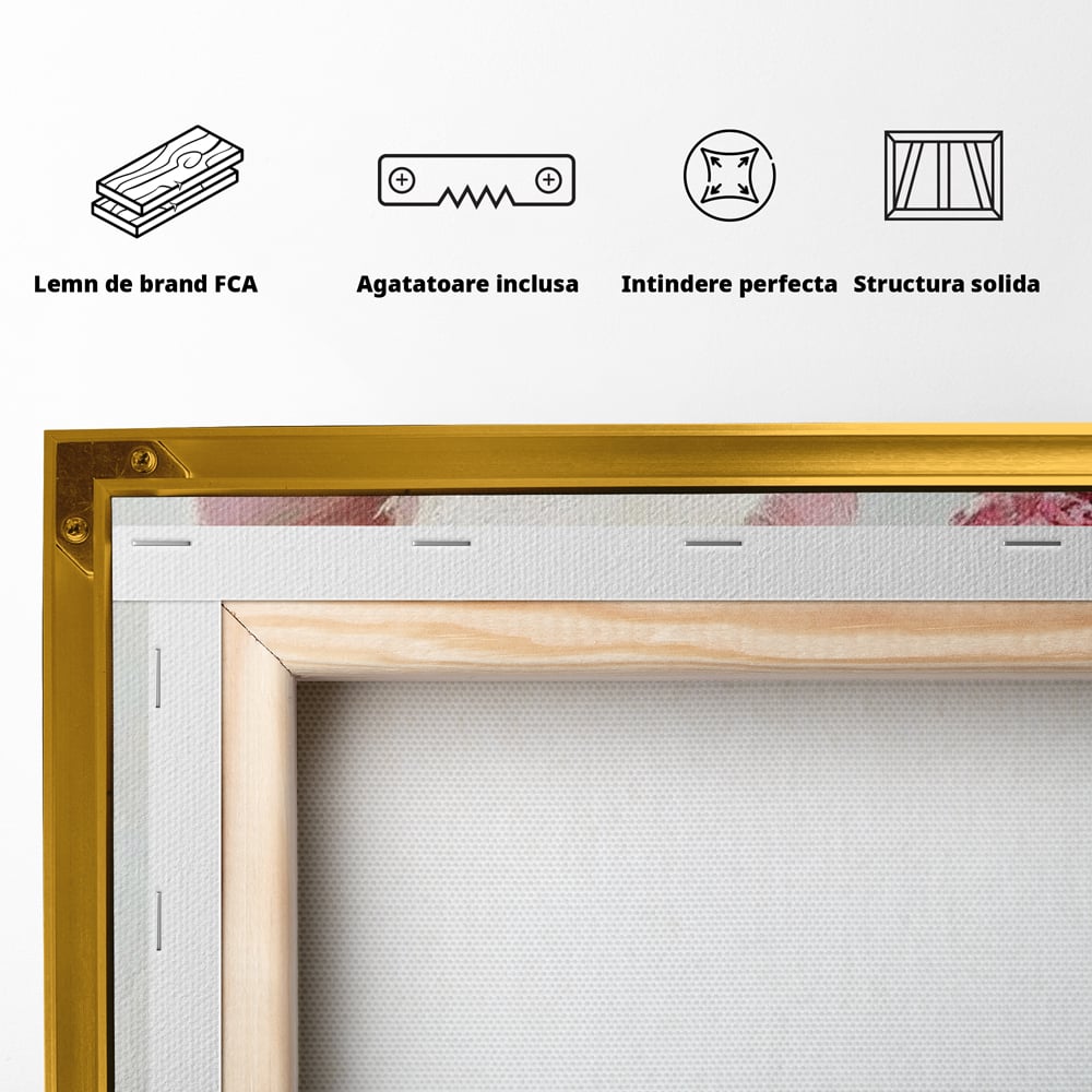 Tablou Canvas Premium, LuxCanva® N1036, Somelierul Rozaliu, Purcel, Animal, Pahar, Vin Rosu, Toast, Dragalas, Petrecere, Veselie, Noroc, Pub, Bar, Restaurant, Bucatarie