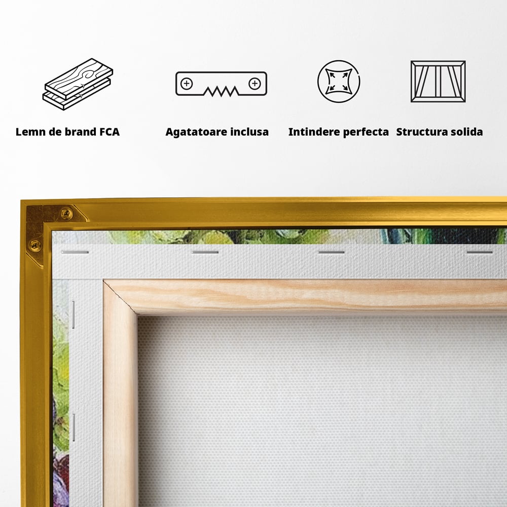 Leinwand Premium Canvas Wall Art, LuxCanva® N1064, Aromen Aromen, Trauben, Früchte, Glas, Wein, Getränk, Käse, Rustikal, Tradition, Köstlich, Essen, Restaurant, Küche