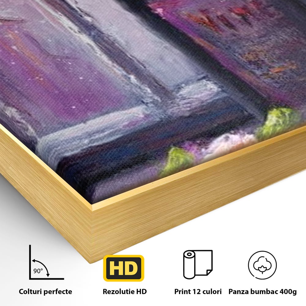 Leinwand Wandkunst Canvas Premium, LuxCanva® N1065, Ein romantischer Abend, Rose, Blume, Blütenblätter, Glas, Wein, Fenster, Fenster, Parfüm, Atmosphäre, Kneipe, Lounge, Bar, Restaurant, Küche