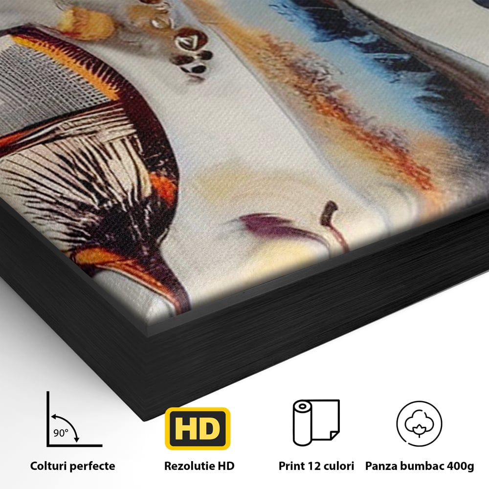 Leinwand Premium Canvas Wandkunst, LuxCanva® N1091, Reiche Ernte, Glas, Wein, Obst, Abstrakte Kunst, Natürlich, Herbst, Saison, Freizeit, Kneipe, Bar, Lounge, Restaurant, Küche