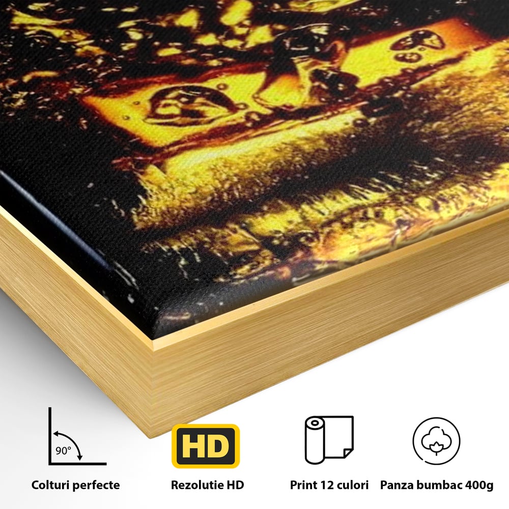 Leinwand Premium Canvas Wall Art, LuxCanva® N1092, Taste of the Moment, Whisky, Getränk, Schluck, Glas, erfrischend, intensiv, Luxus, elegant, anspruchsvoll, Pub, Bar, Lounge, Restaurant, Küche