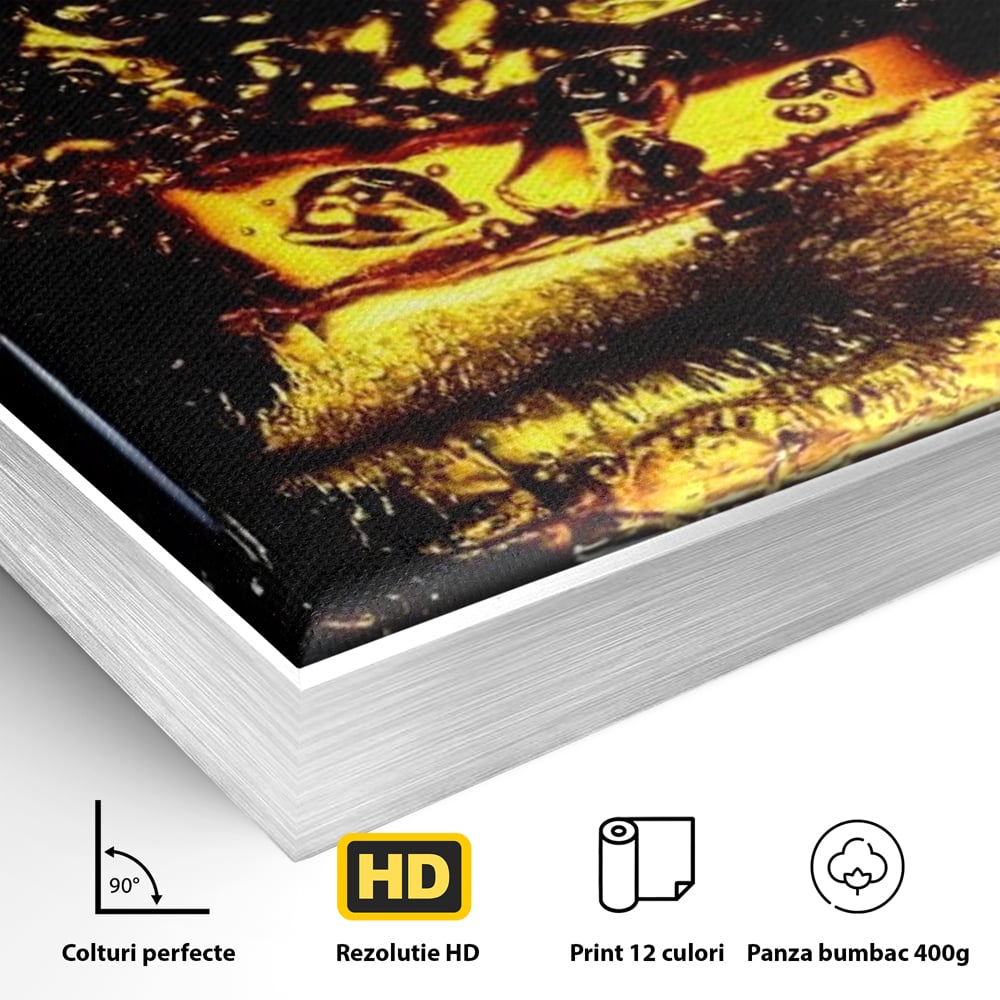 Leinwand Premium Canvas Wall Art, LuxCanva® N1092, Taste of the Moment, Whisky, Getränk, Schluck, Glas, erfrischend, intensiv, Luxus, elegant, anspruchsvoll, Pub, Bar, Lounge, Restaurant, Küche