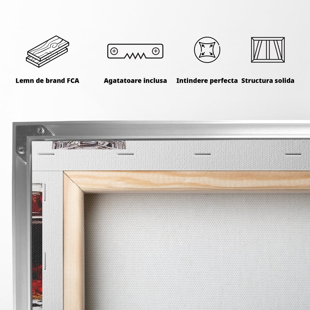 Tablou Canvas Premium, LuxCanva® N1109, Placere Interzisa, Whisky, Bautura, Gheata, Pahar, Carafa, Marmura, Eleganta, Lux, Petrecere, Pub, Bar, Lounge, Restaurant, Bucatarie