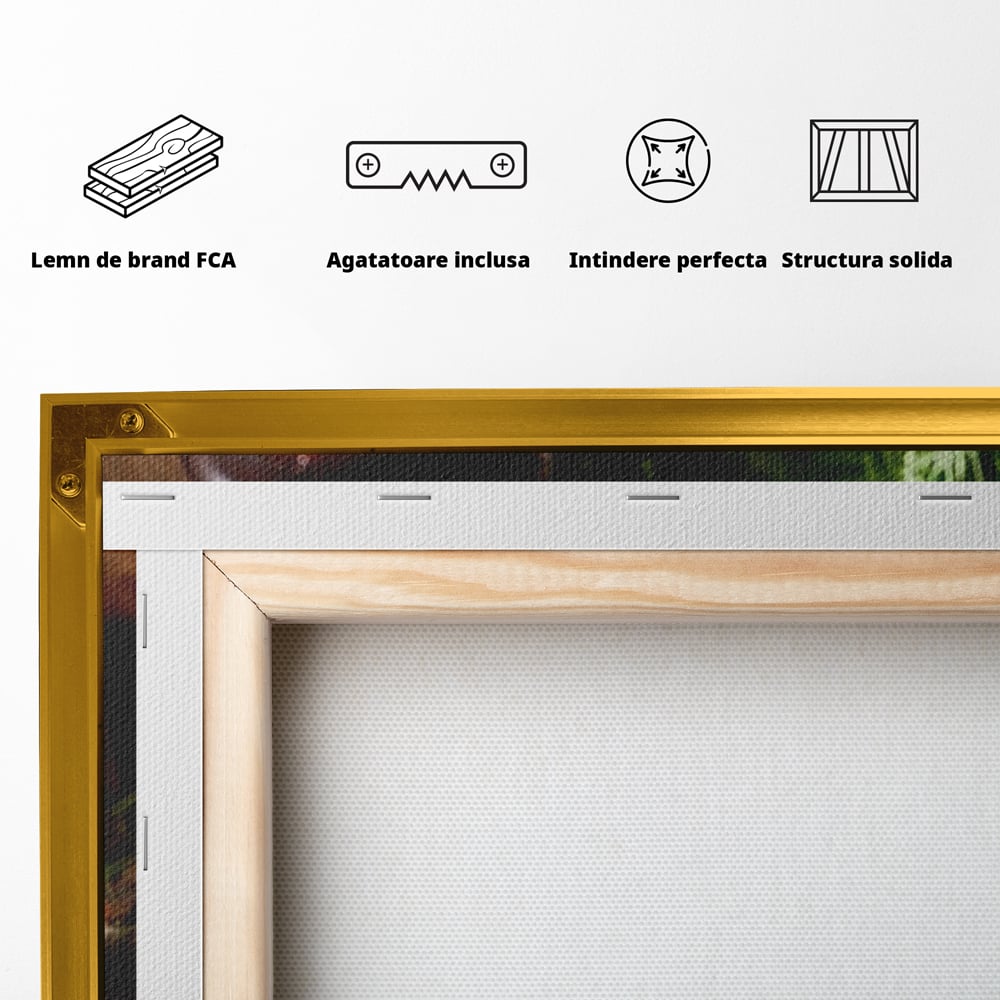 Leinwand Premium Leinwandbild, LuxCanva® N1112, Orientalische Köstlichkeiten, Lebensmittel, Rezept, Asiatisch, Koreanisch, Reis, Gemüse, Exotisch, Köstlich, Zutaten, Gastronomie, Restaurant, Küche