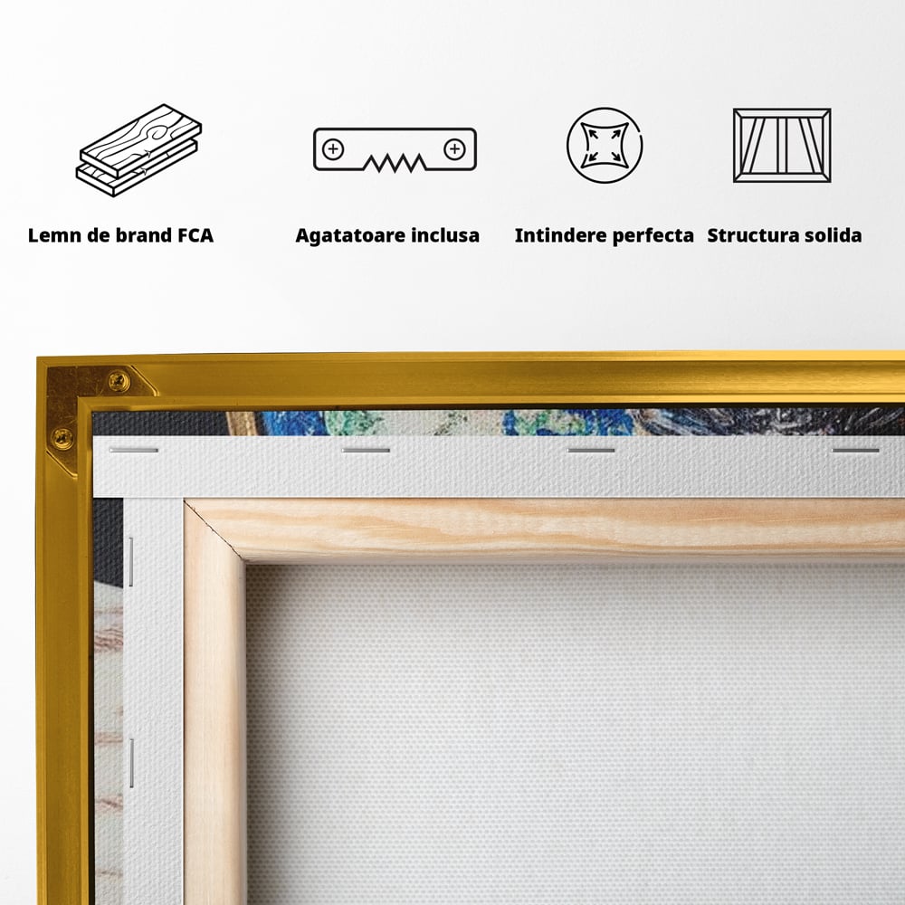 Tablou Canvas Premium, LuxCanva® N1117, Globul Bauturilor Fine, Whisky, Sticla, Pahar, Cristal, Rafinament, Glob, Calatorie, Lume, Pub, Lounge, Bar, Restaurant, Bucatarie