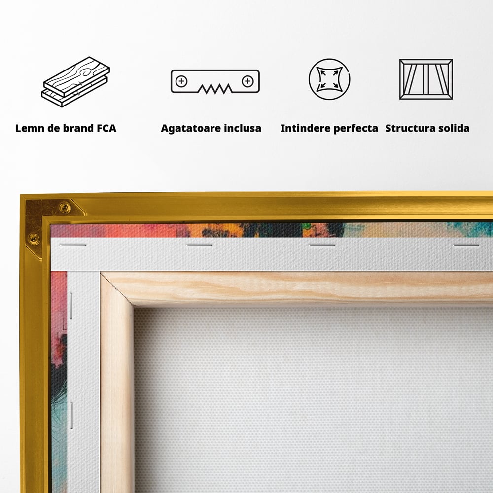 Tablou Canvas Premium, LuxCanva® N1120, Ganduri in Puzzle, Psihologie, Mister, Identitate, Emotie, Minte, Constiinta, Joc, Cafea, Ceasca, Cafenea, Pub, Lounge, Bar, Restaurant, Bucatarie