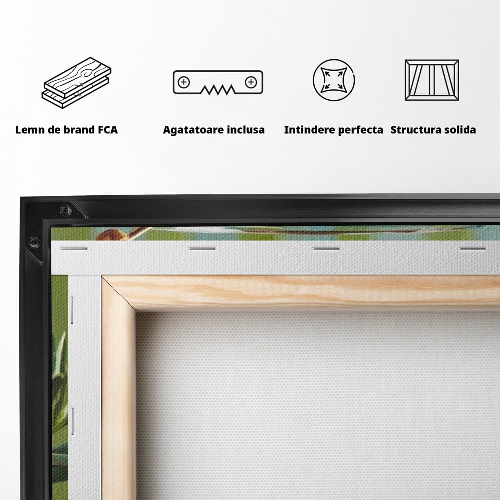 Tablou Canvas Premium, LuxCanva® N1121, Un Martini pe Zi, Cocktail, Pahar, Bautura, Masline, Frunze, Sofisticat, Rafinat, Pub, Lounge, Bar, Restaurant, Bucatarie
