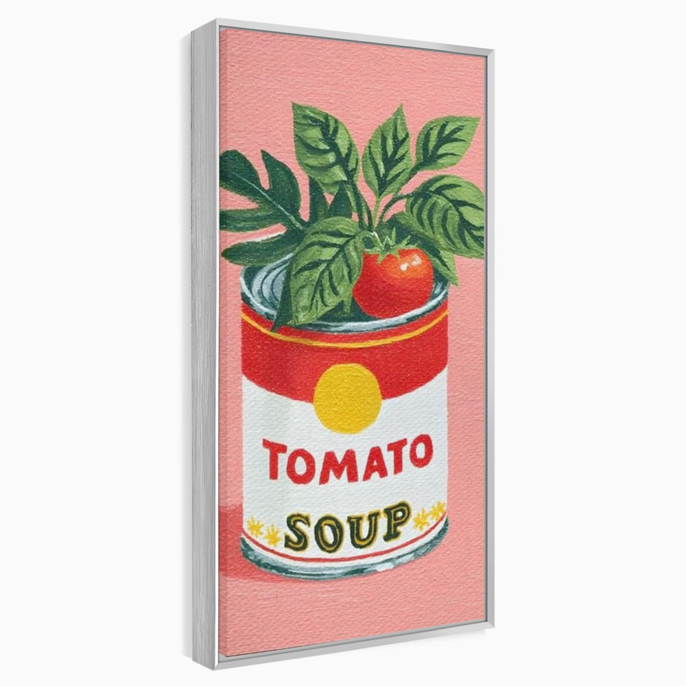 Leinwand Premium Canvas Wall Art, LuxCanva® N1127, Flavour Box, Tomaten, Dose, Konserven, Suppe, Lebensmittel, Rezept, Zutat, Geschmack, Aroma, Gastronomie, Restaurant, Küche