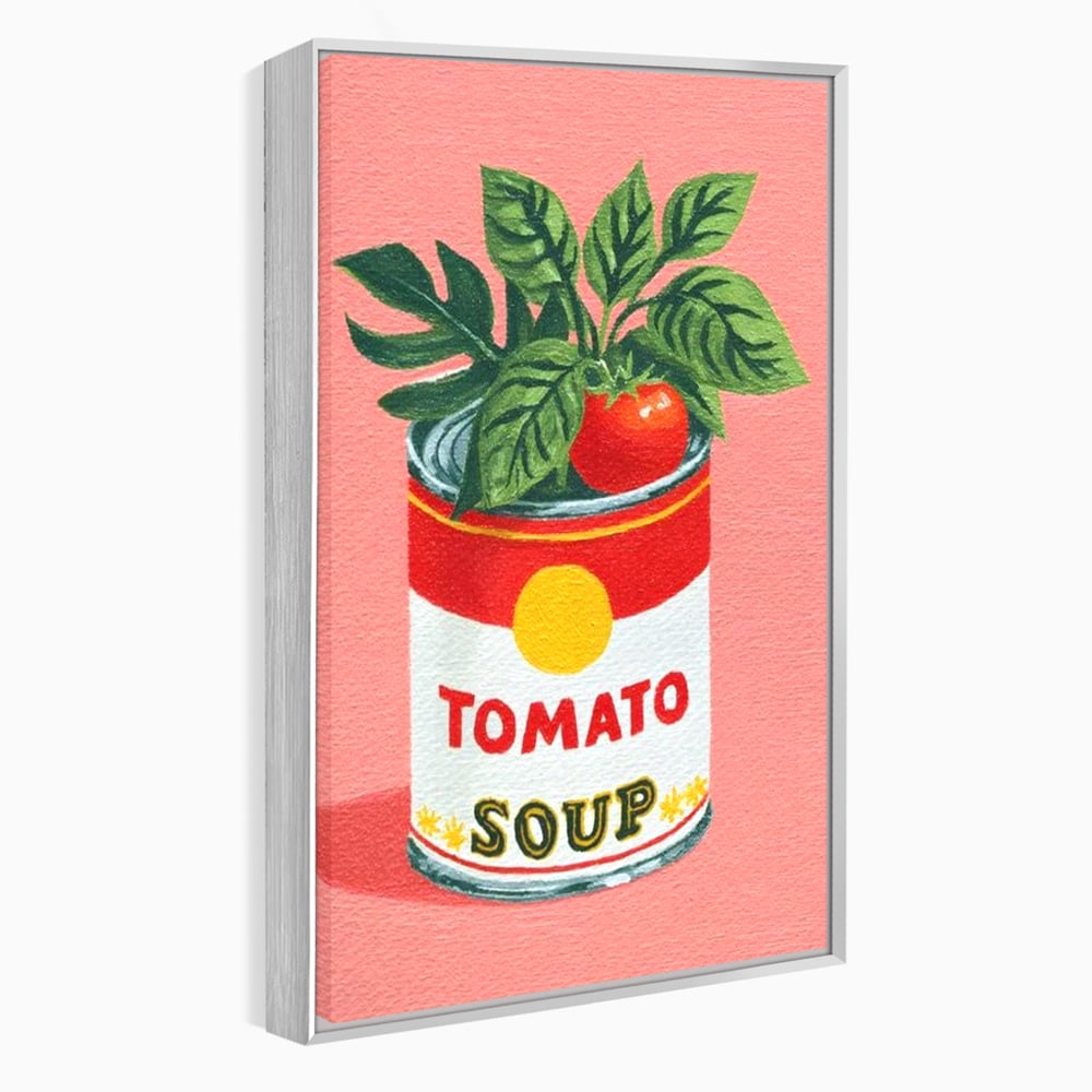 Leinwand Premium Canvas Wall Art, LuxCanva® N1127, Flavour Box, Tomaten, Dose, Konserven, Suppe, Lebensmittel, Rezept, Zutat, Geschmack, Aroma, Gastronomie, Restaurant, Küche