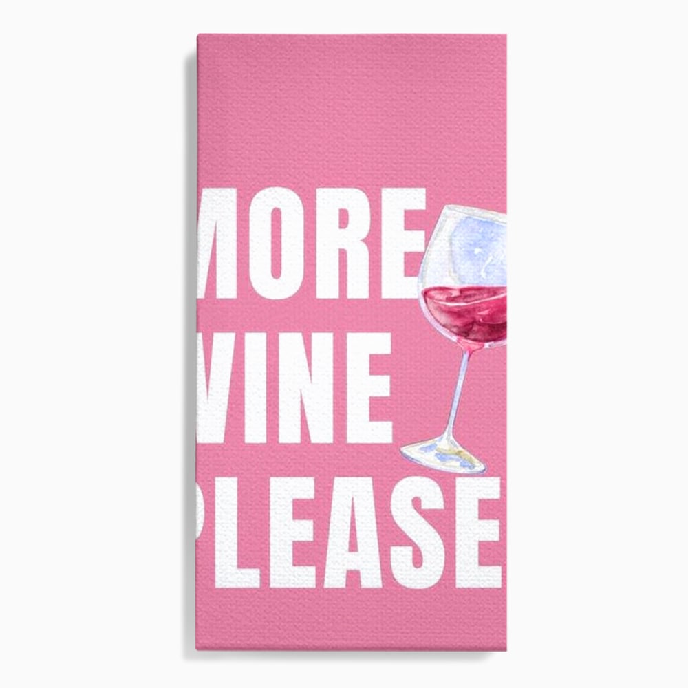 Leinwand Wandkunst Premium, LuxCanva® N1129, Rose Therapie, Poster, Text, Nachricht, Cool, Trendy, Lustig, Wein, Trinken, Glas, Rosa, Kneipe, Lounge, Bar, Restaurant, Küche