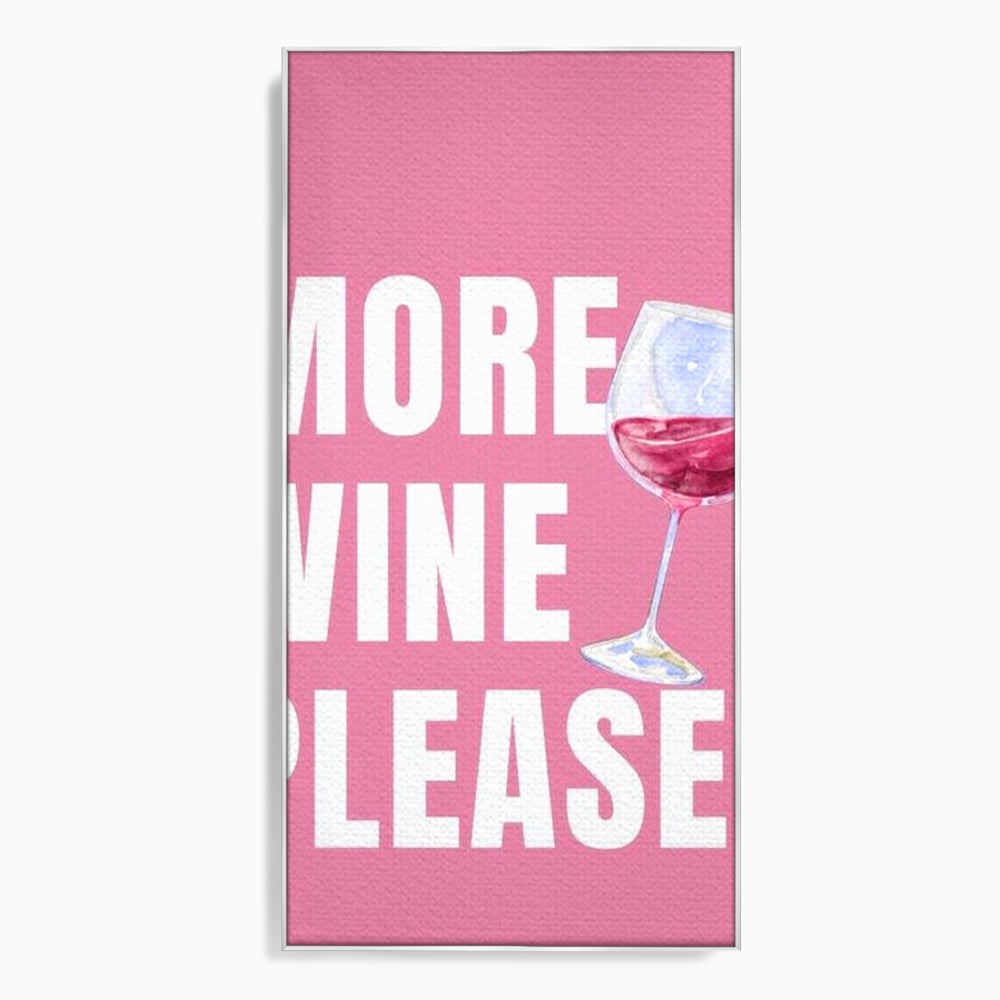 Leinwand Wandkunst Premium, LuxCanva® N1129, Rose Therapie, Poster, Text, Nachricht, Cool, Trendy, Lustig, Wein, Trinken, Glas, Rosa, Kneipe, Lounge, Bar, Restaurant, Küche